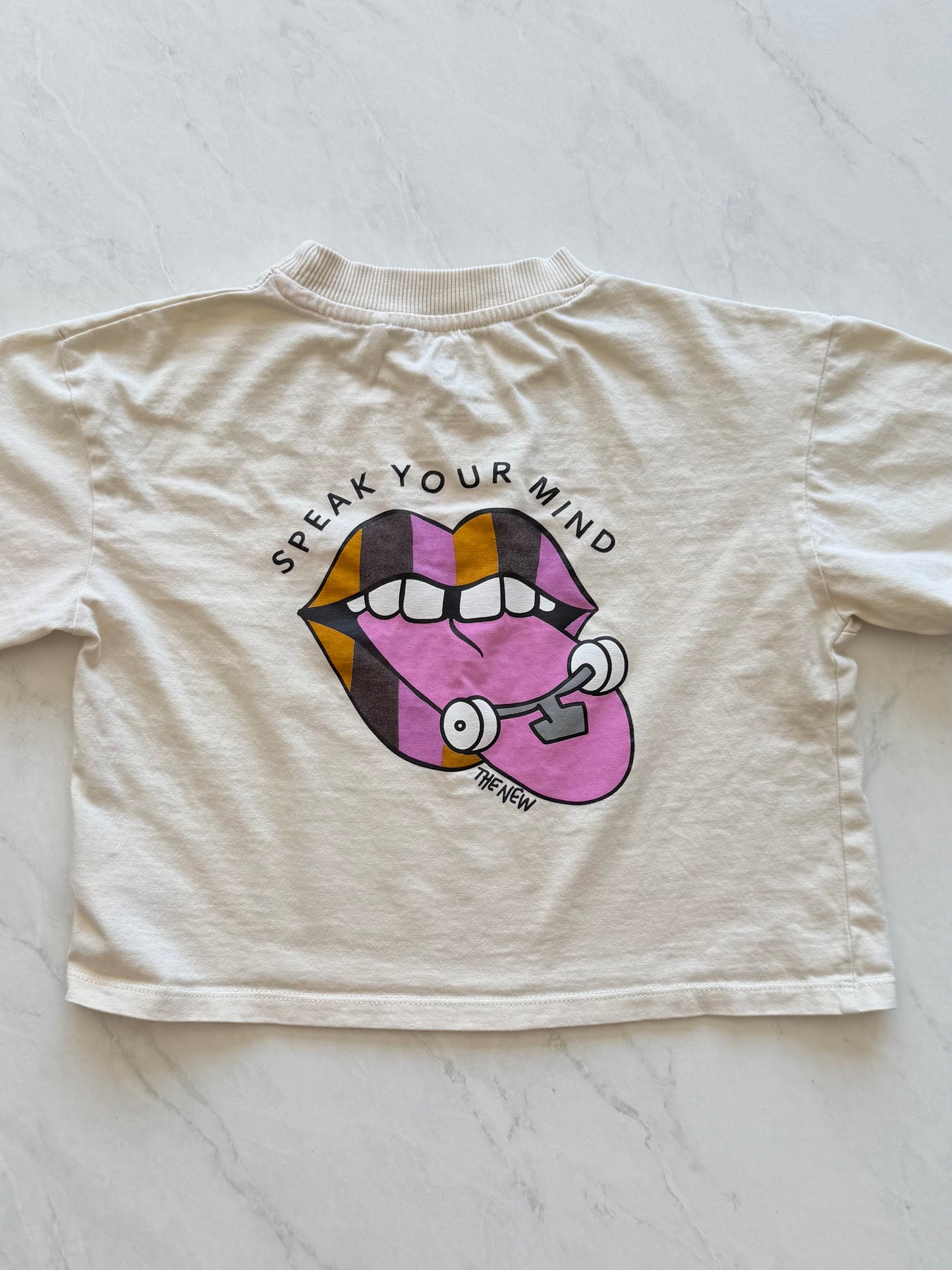 T-shirt crop - The New - 5-6 ans