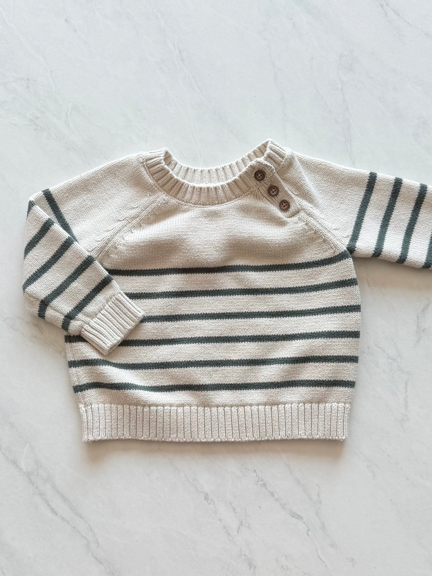 Pull en mailles - Little Planet Organic - 9 mois