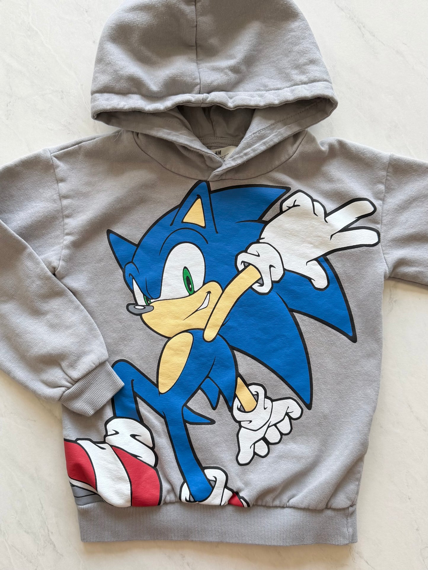 Coton ouaté - H&M X Sonic - 6-8 ans