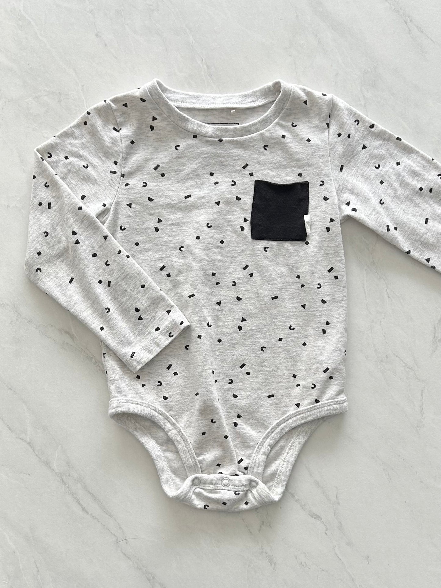 Cache couche manches longues - Gagou bio - 24 mois