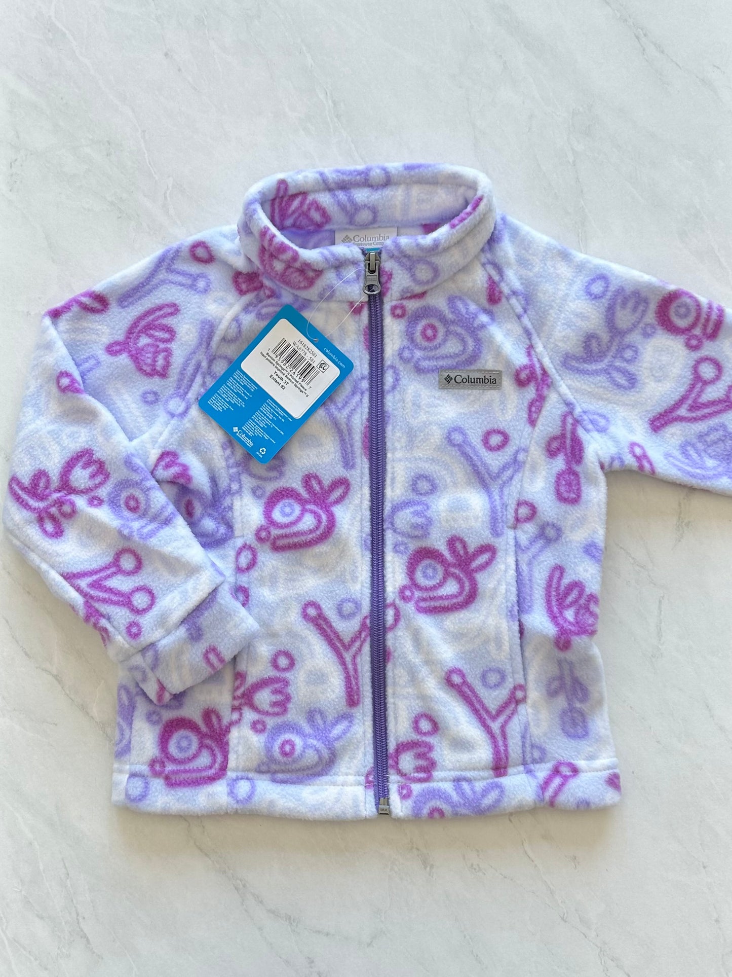 NEUF Veste en polar - Columbia - 3T