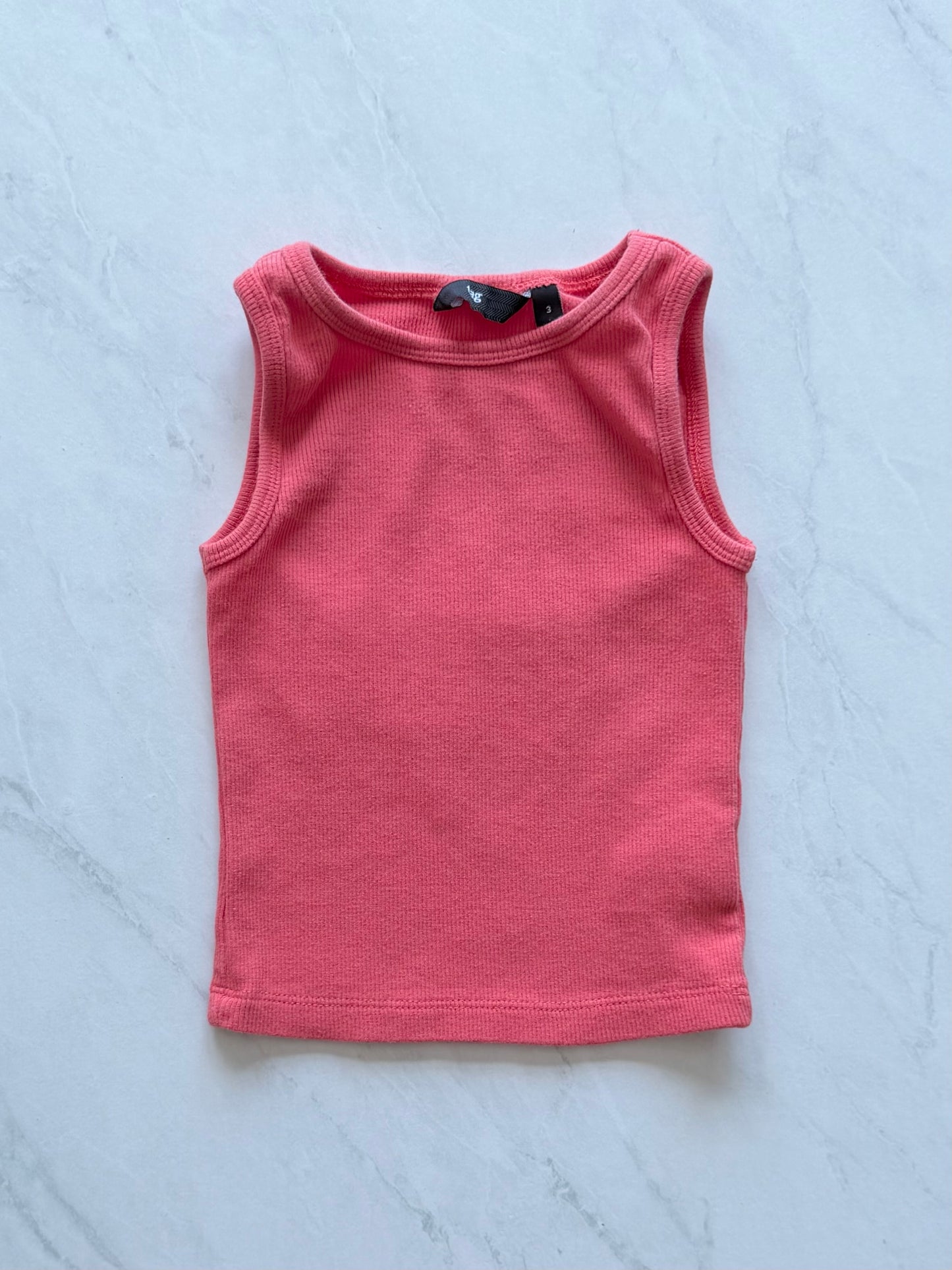 Camisole côtelé - Tag - 3 ans