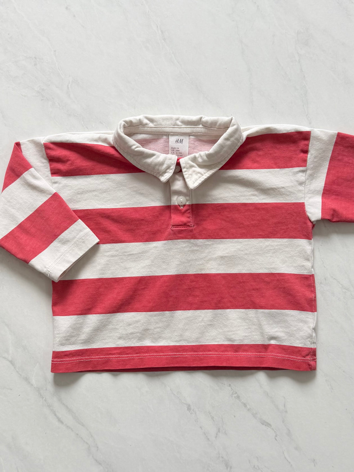 Chandail à manches longues - H&M - 6-9 mois
