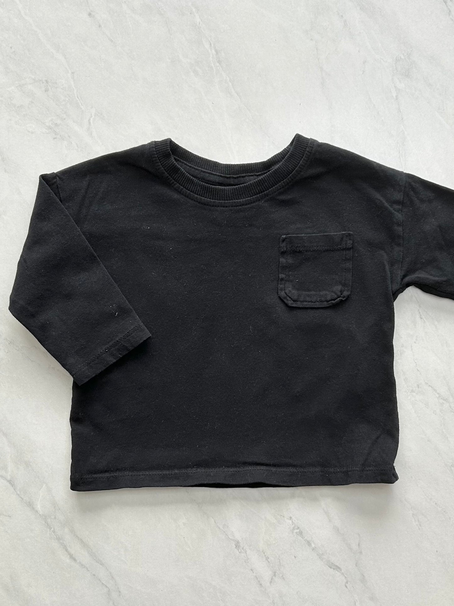 Chandail manches longues - Zara - 6-9 mois