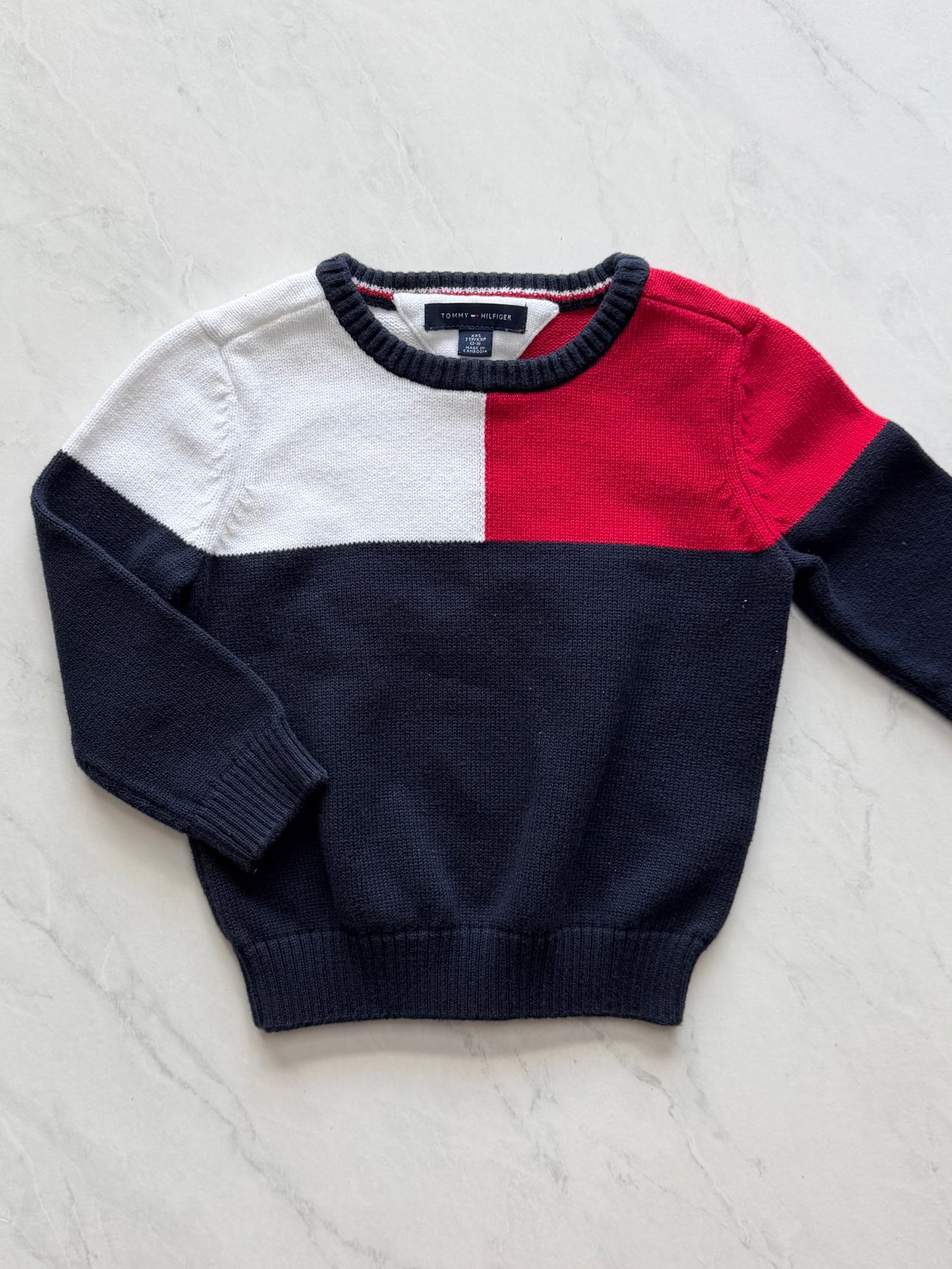 Pull en mailles - Tommy Hilfiger - 2-3 ans