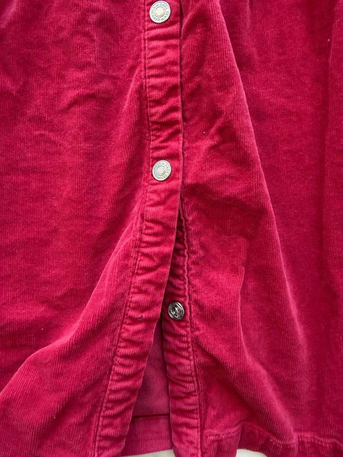 *Imparfait* Robe en velours côtelé - Zara - 5-6 ans