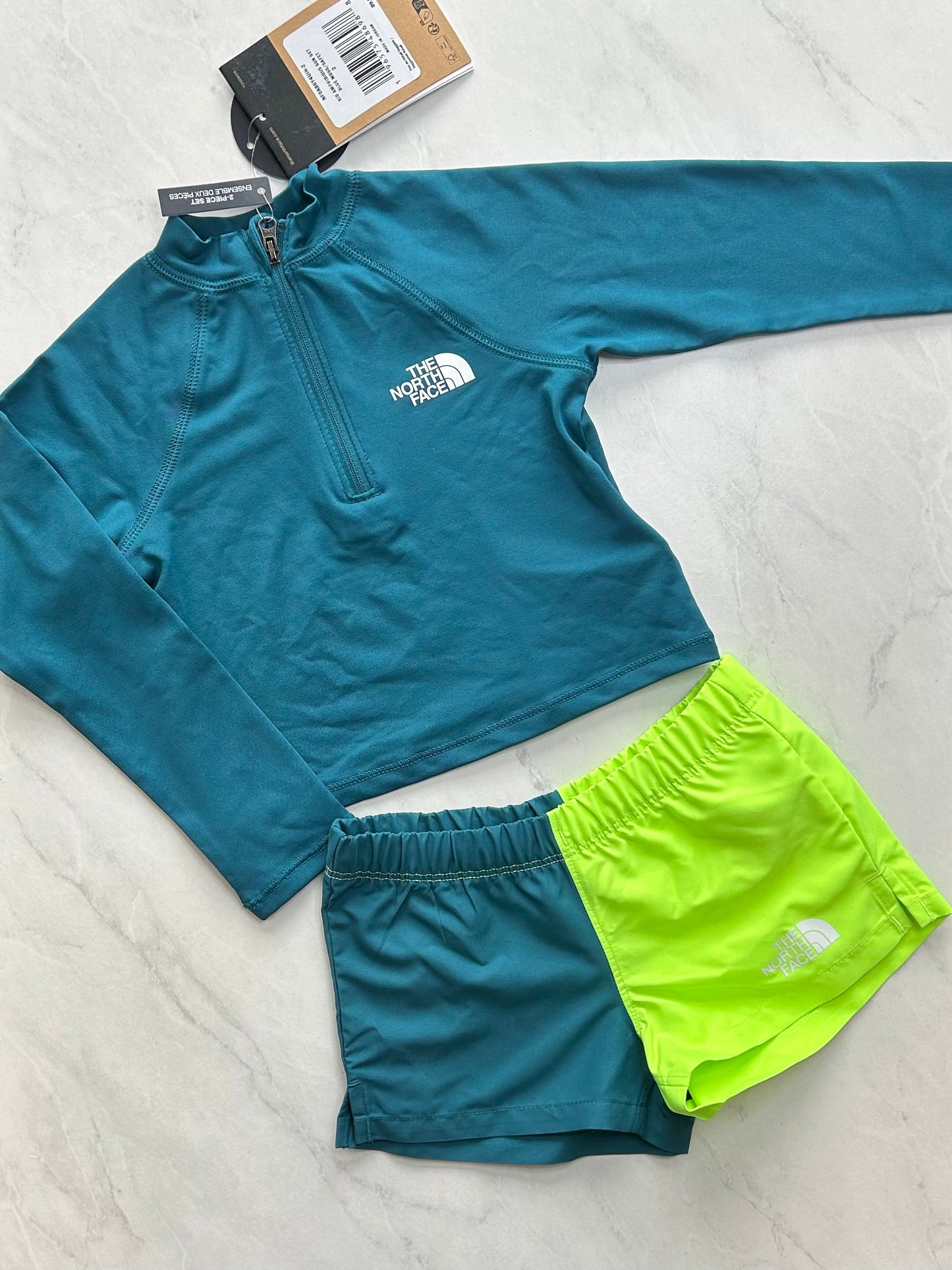 NEUF Ensemble UV 2 pièces - North Face - 2 ans