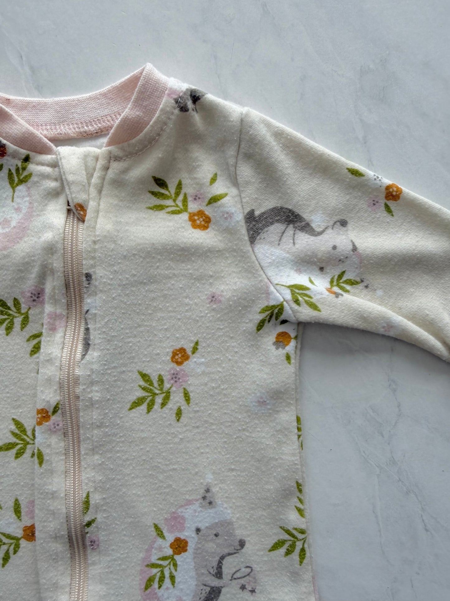 Pyjama à pattes - Bébé confort - 0 mois (légèrement mousseux)