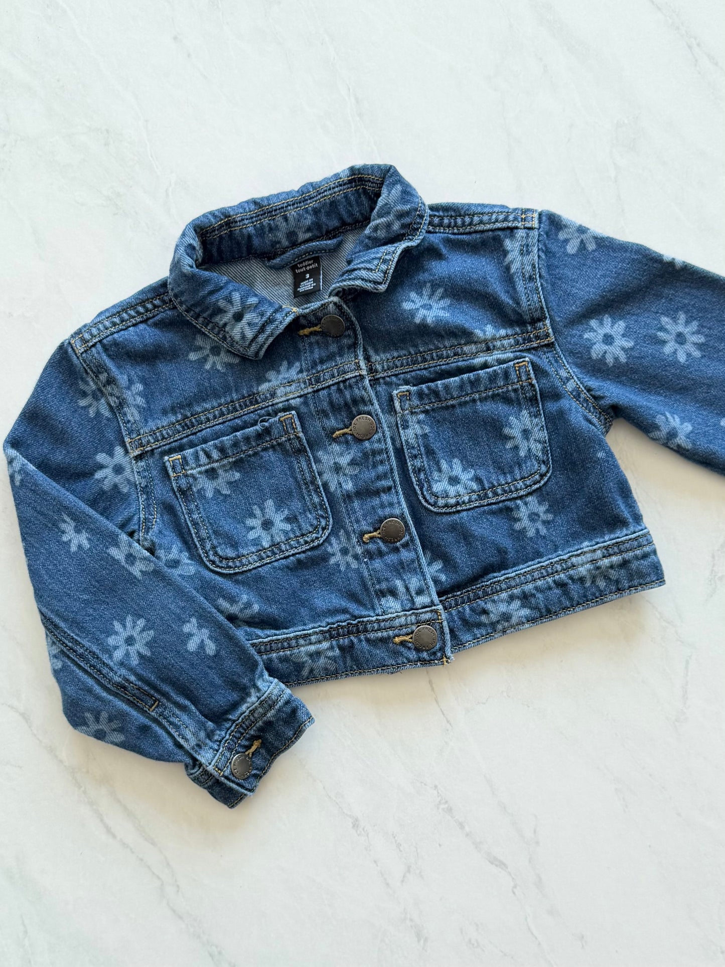Veste en jeans crop - Joe Fresh - 3 ans