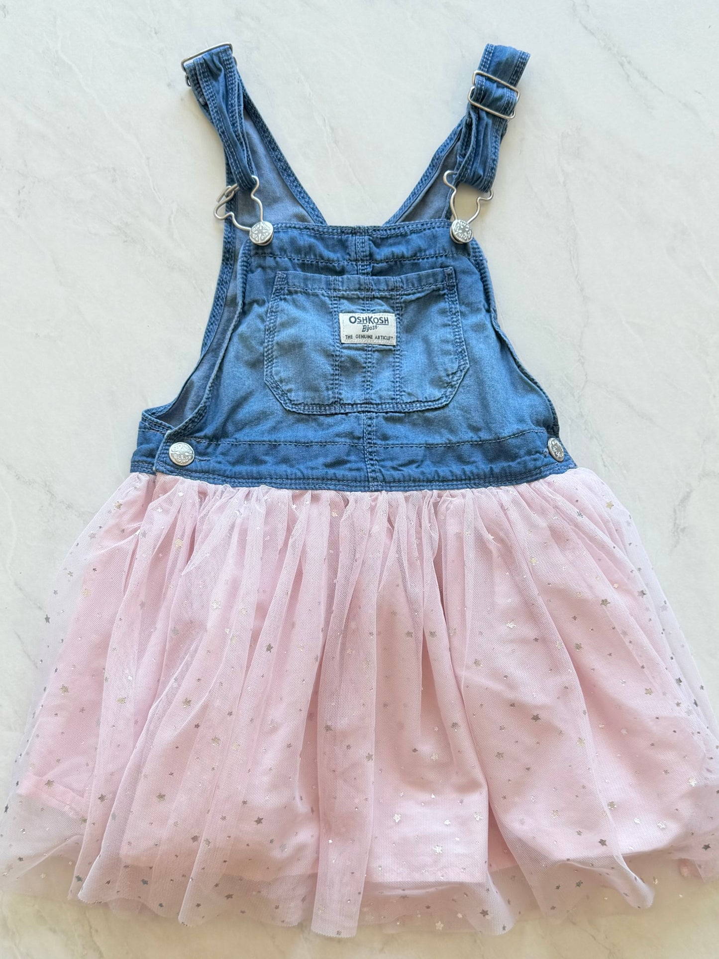 Robe salopette - OshKosh - 5 ans