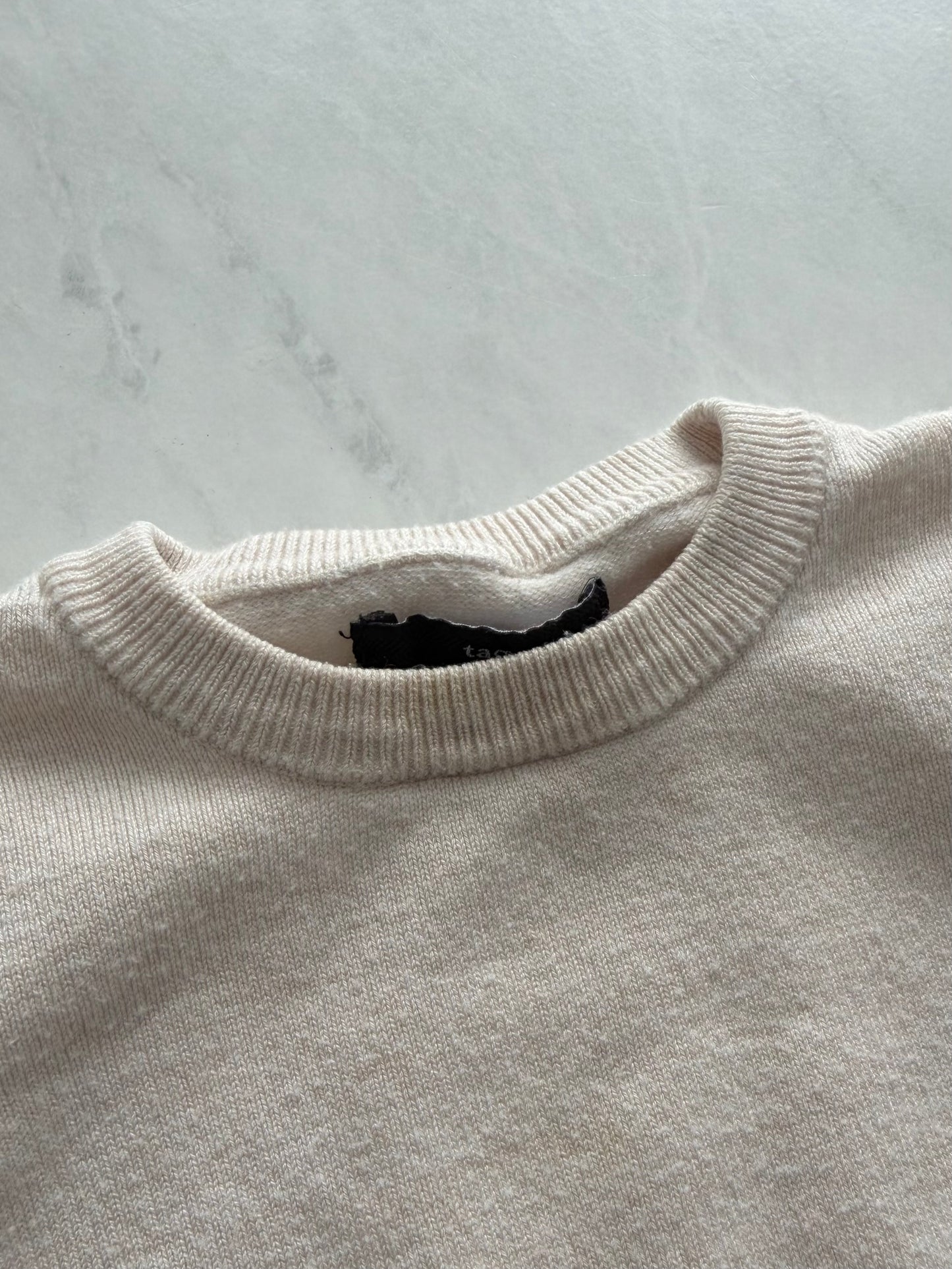 *Imparfait* Pull en mailles - Tag - 9 mois
