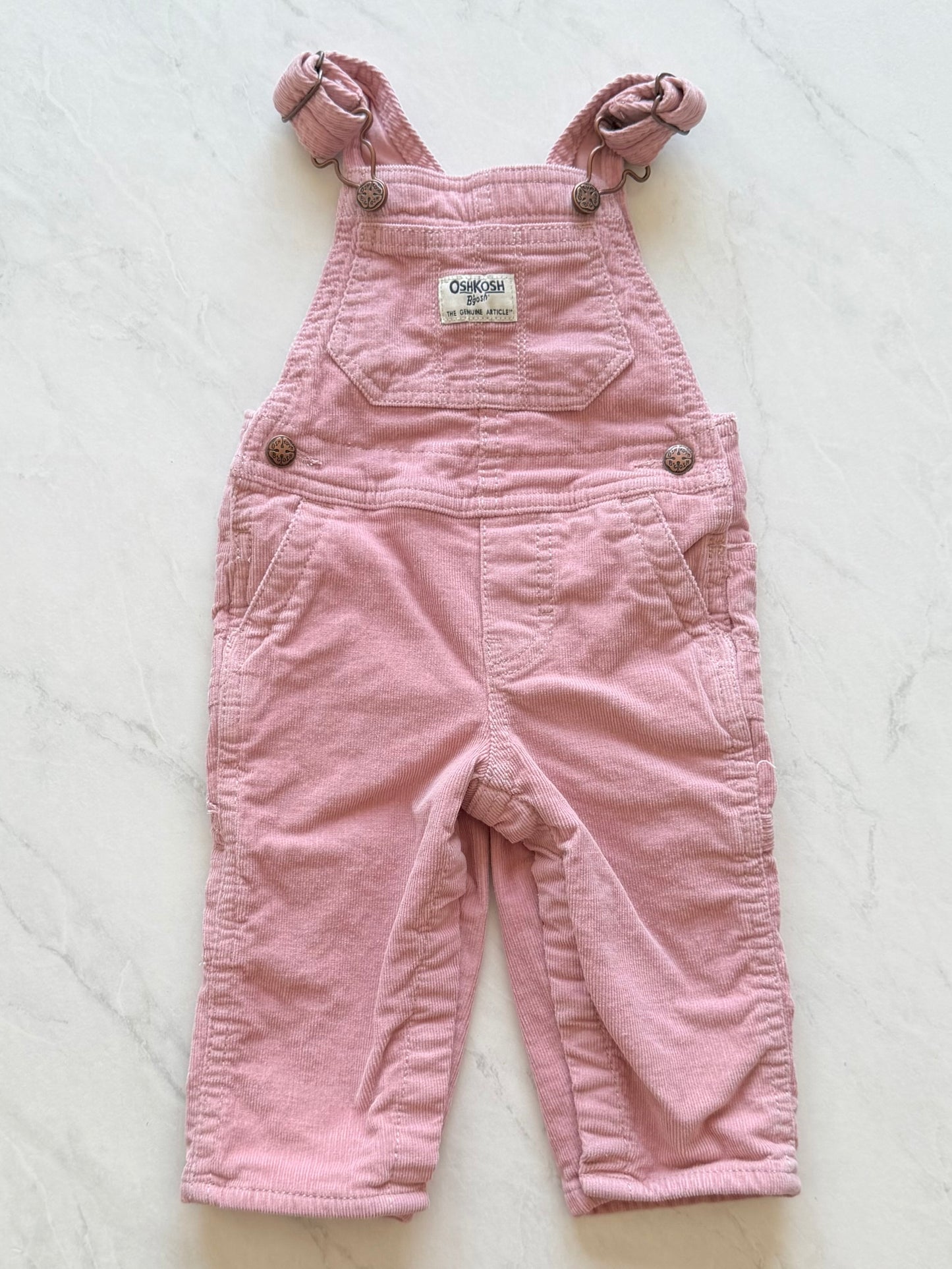 Salopette en corduroy - OshKosh - 9 mois