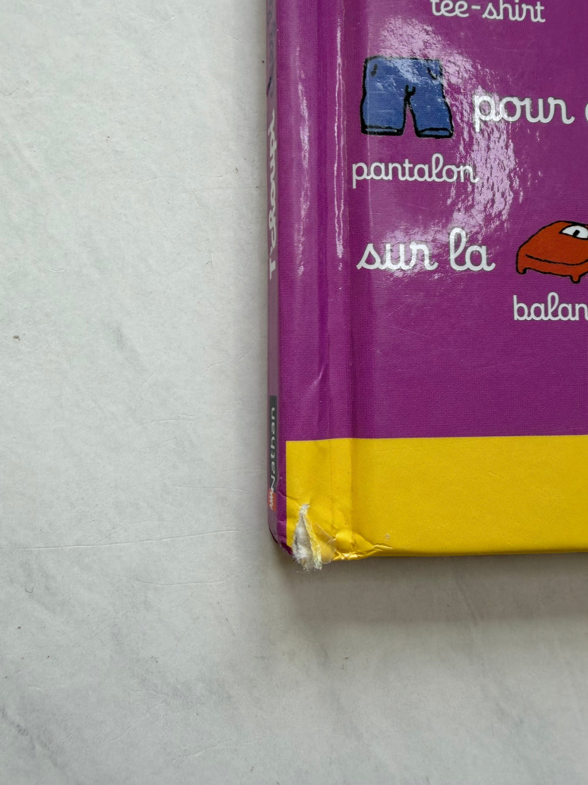 *Imparfait* Livre T’choupi