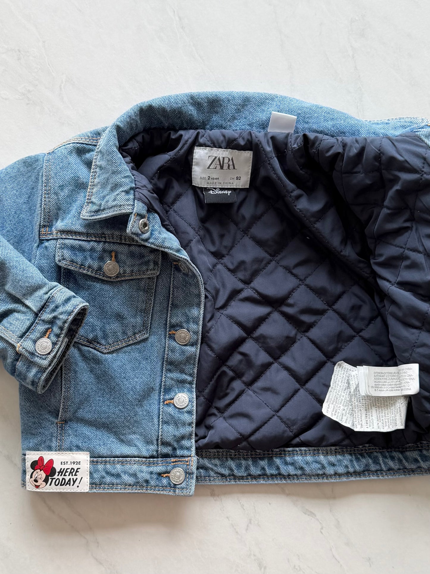 Manteau mi saison - Zara X Disney - 2 ans