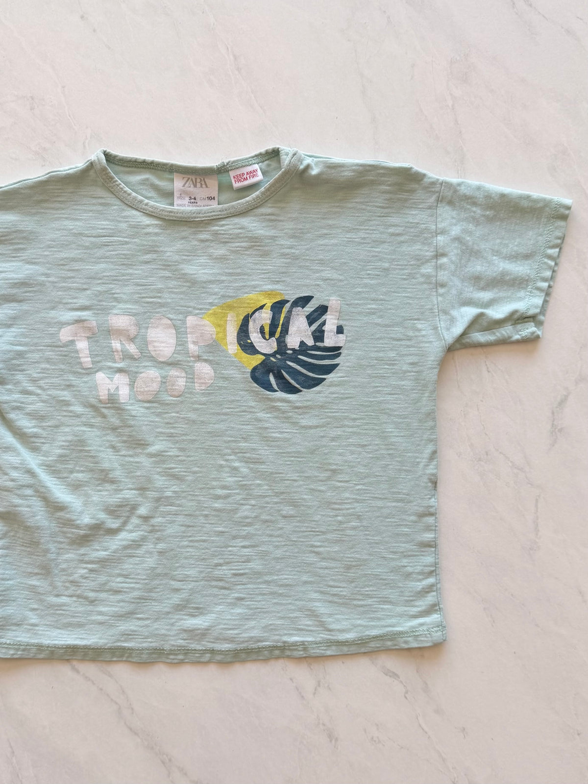 *Imparfait* T-shirt - Zara - 3-4 ans