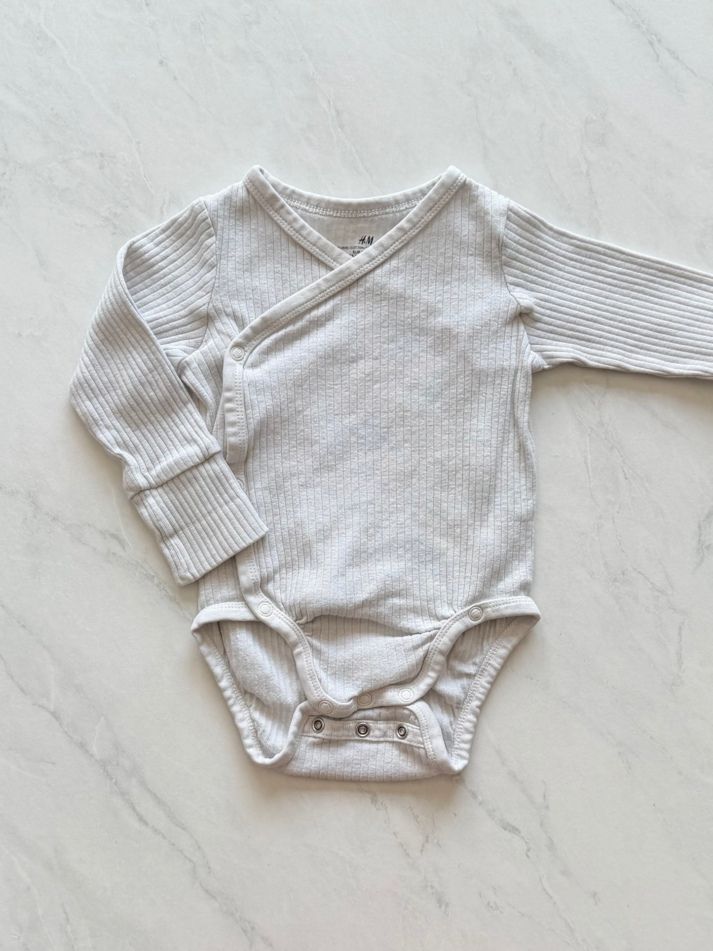 Cache couche côtelé - H&M - 6-9 mois