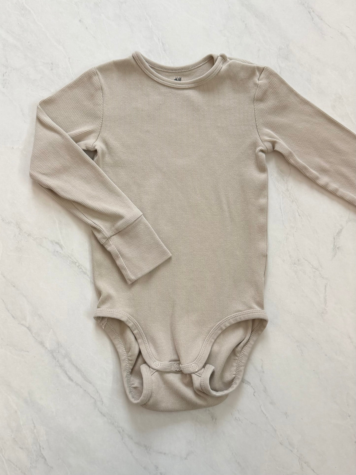Cache couche côtelé - H&M - 2-3 ans