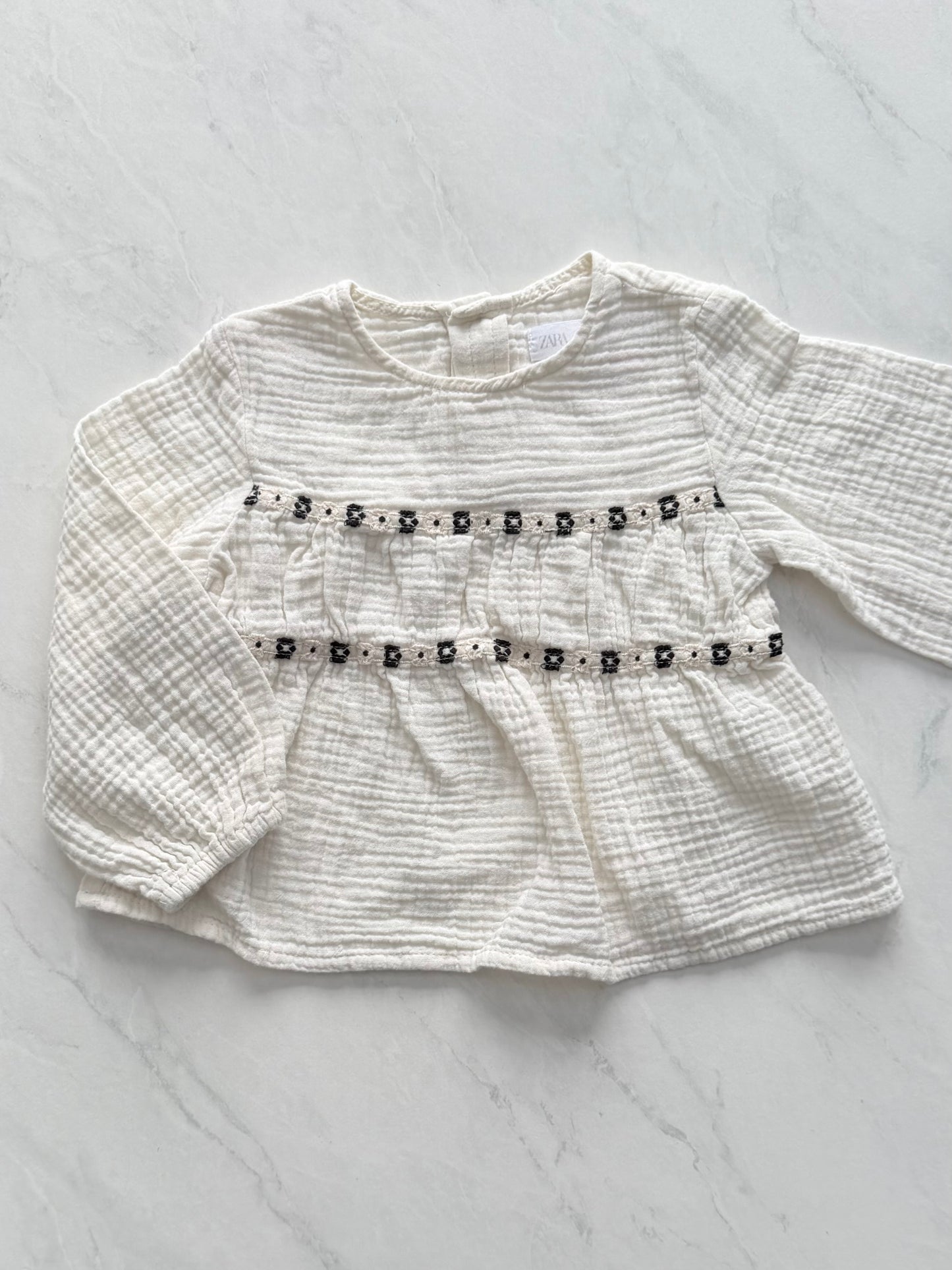 Haut en coton mousseline - Zara - 4 ans