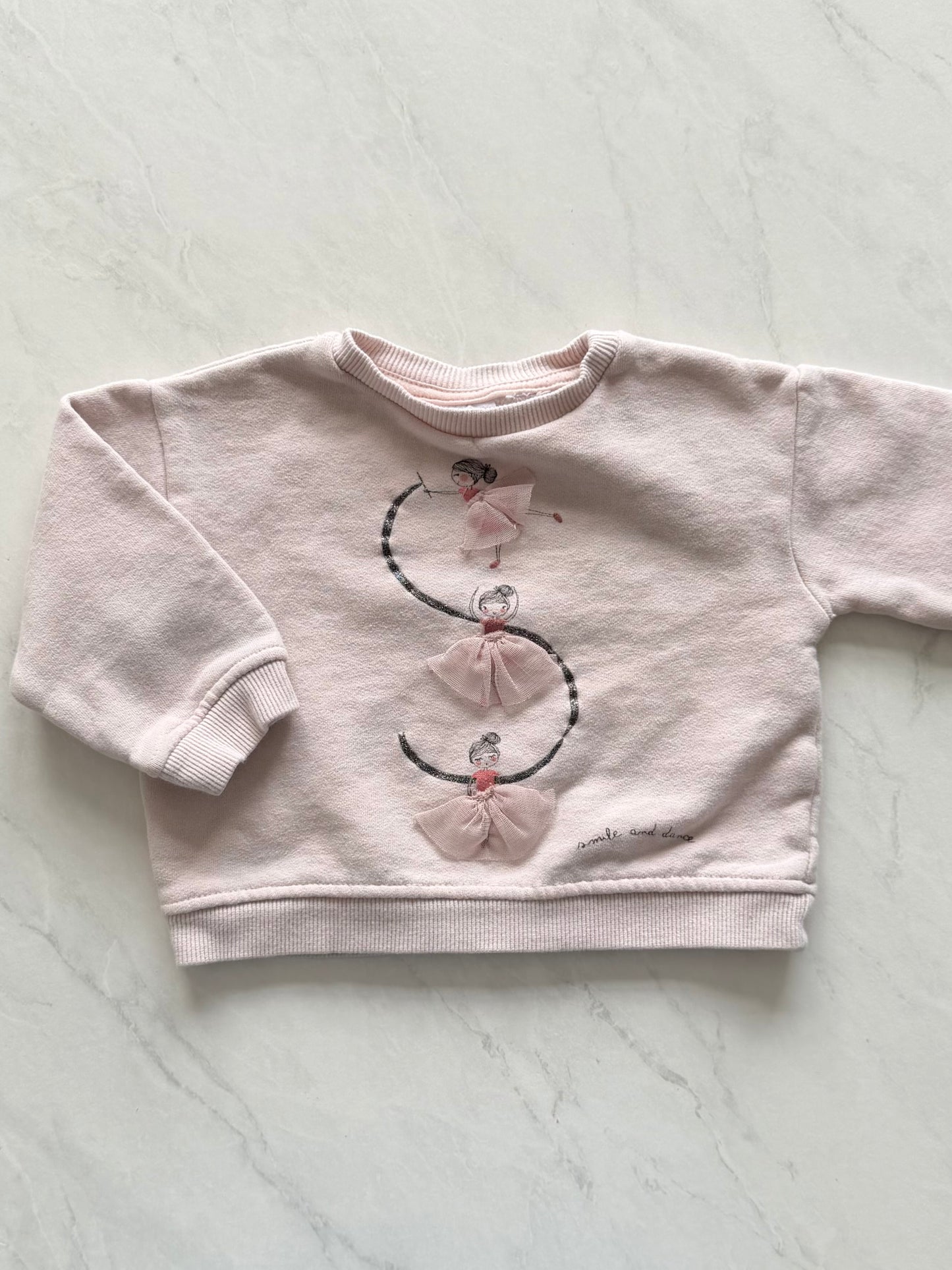 Crewneck - Zara - 12-18 mois