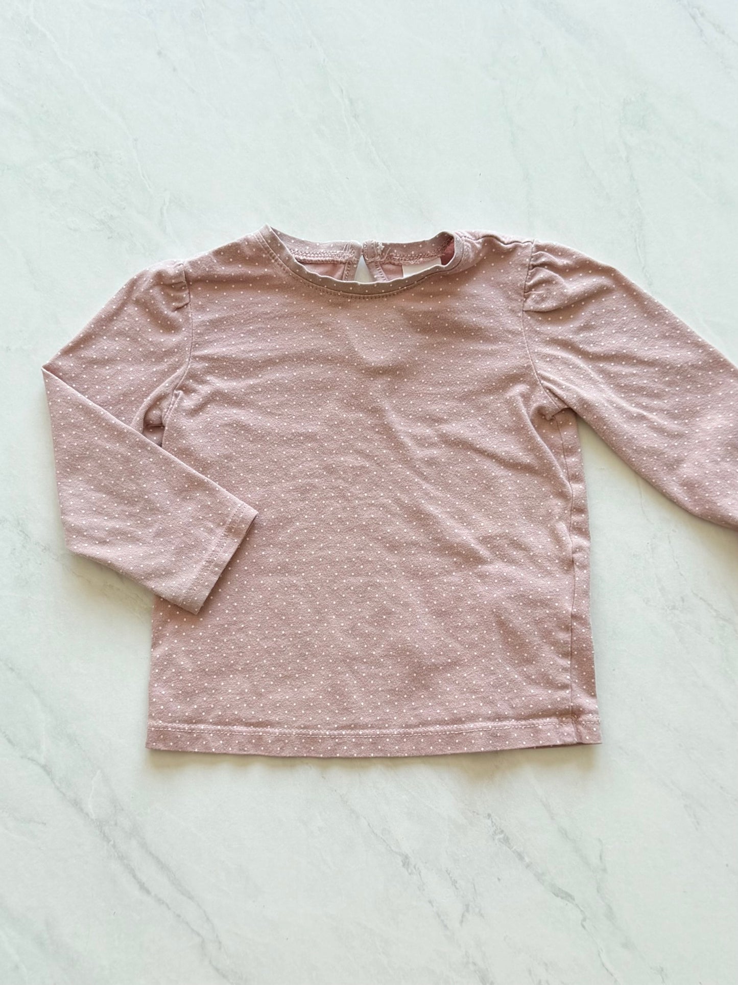 Chandail manches longues - H&M - 6-9 mois