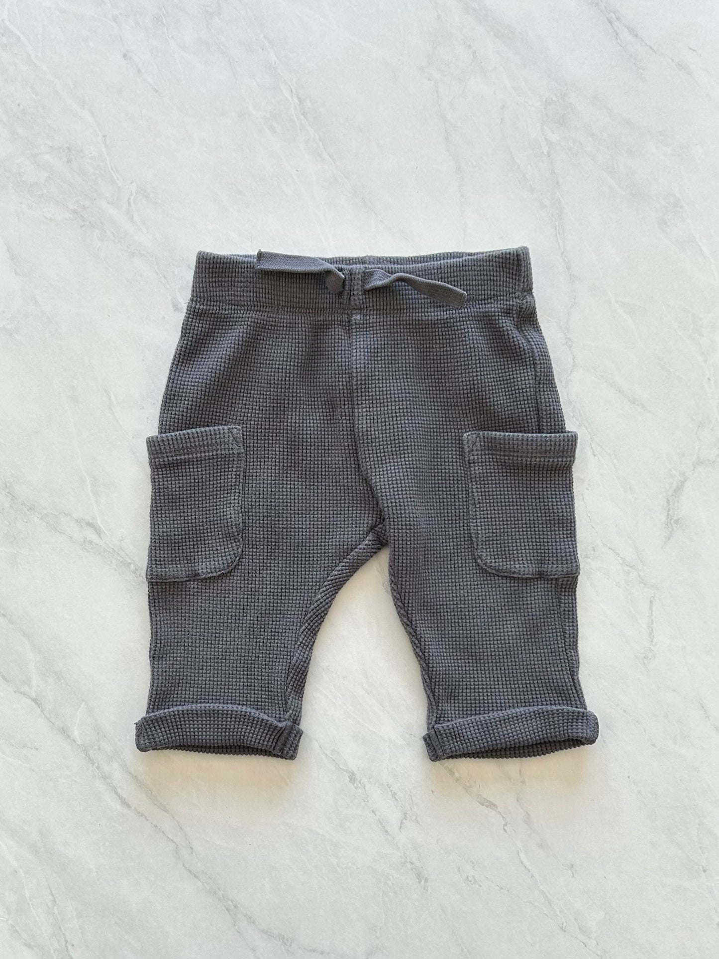 Pantalon gaufré - H&M - 6-9 mois