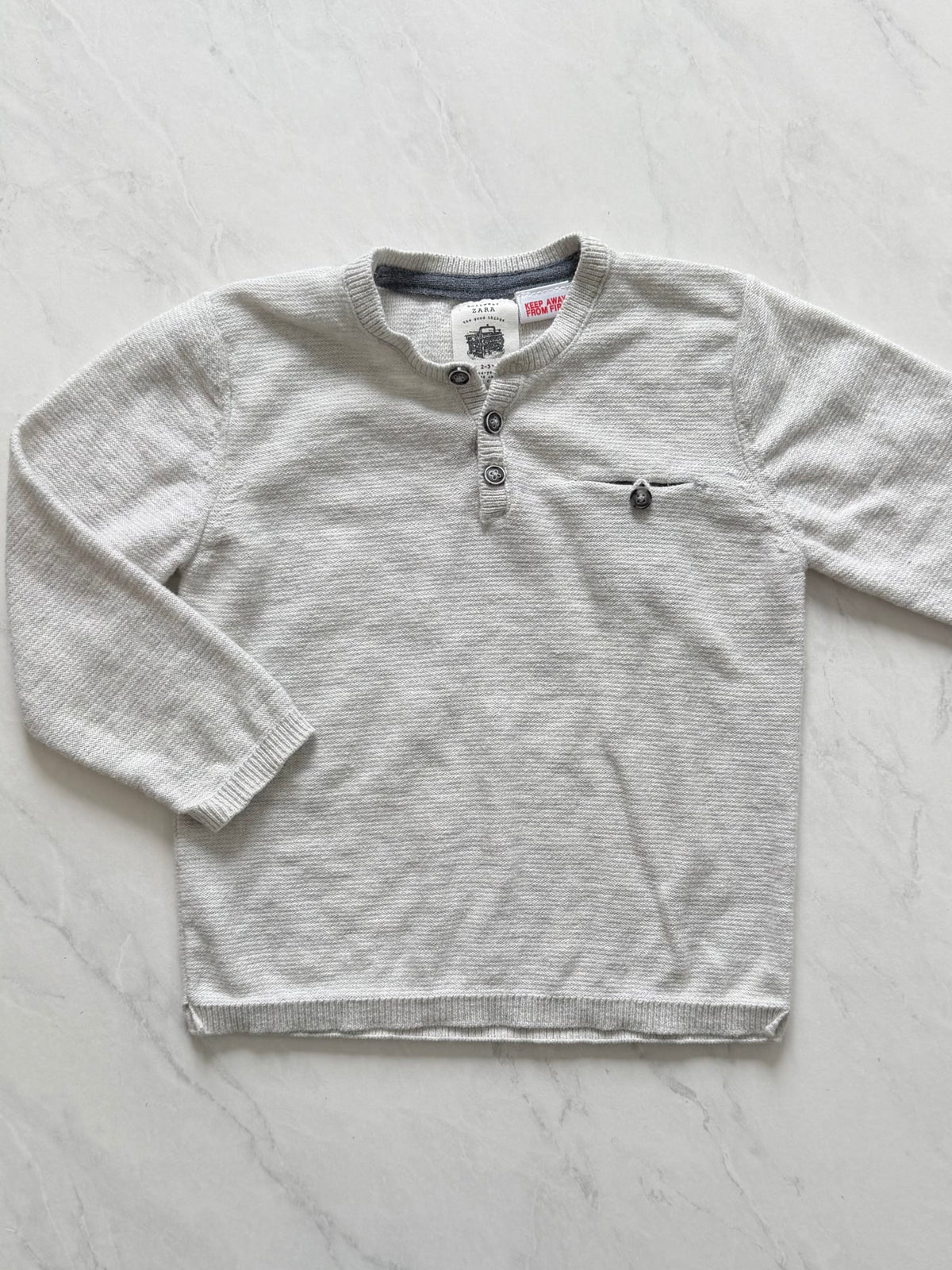 Pull en mailles - Zara - 2-3 ans