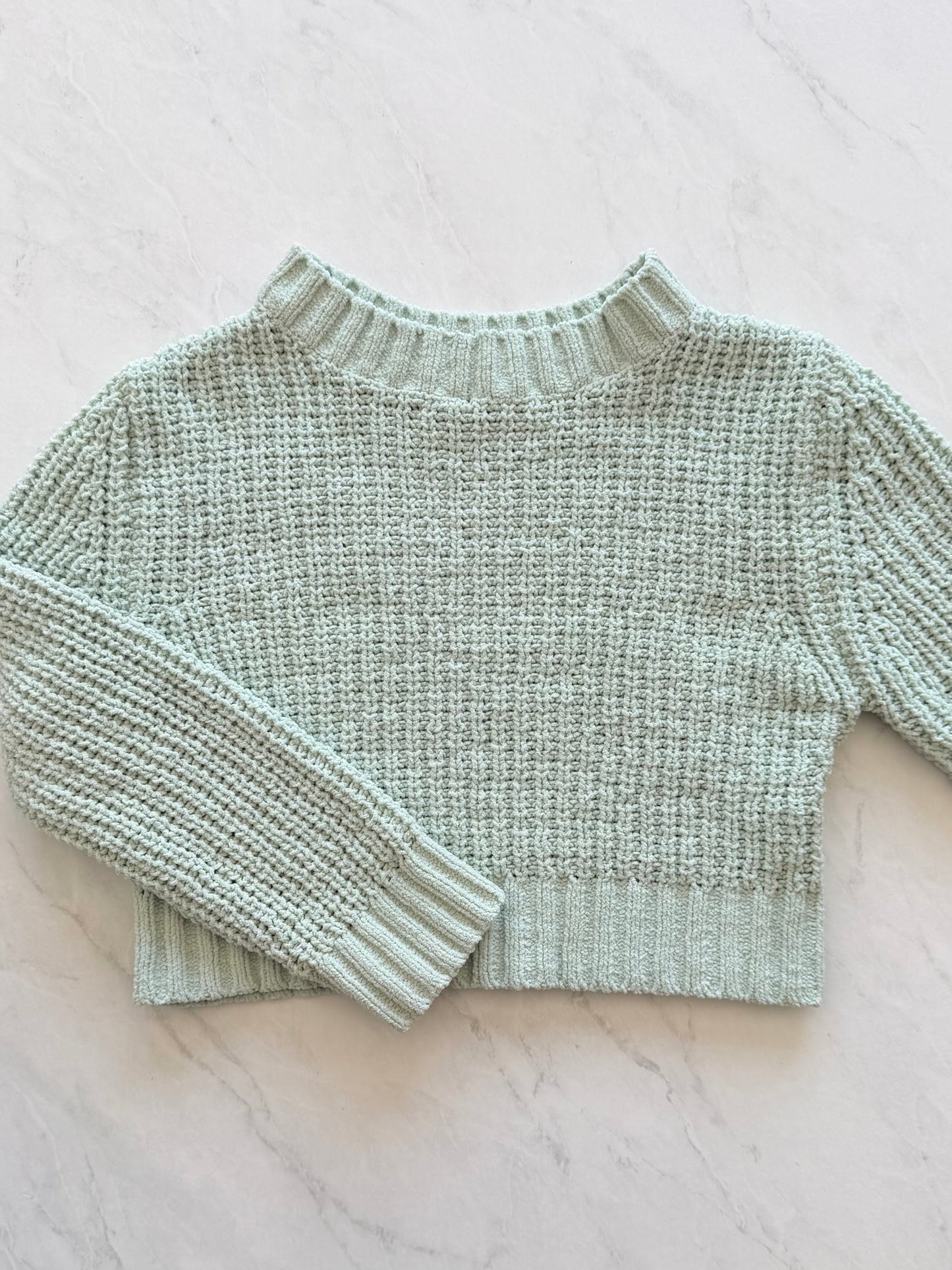 Pull en mailles crop - ukids- 5-6 ans