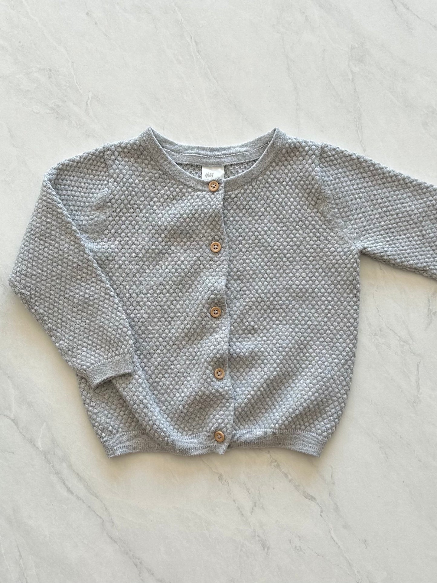 Veste en mailles - H&M - 9-12 mois