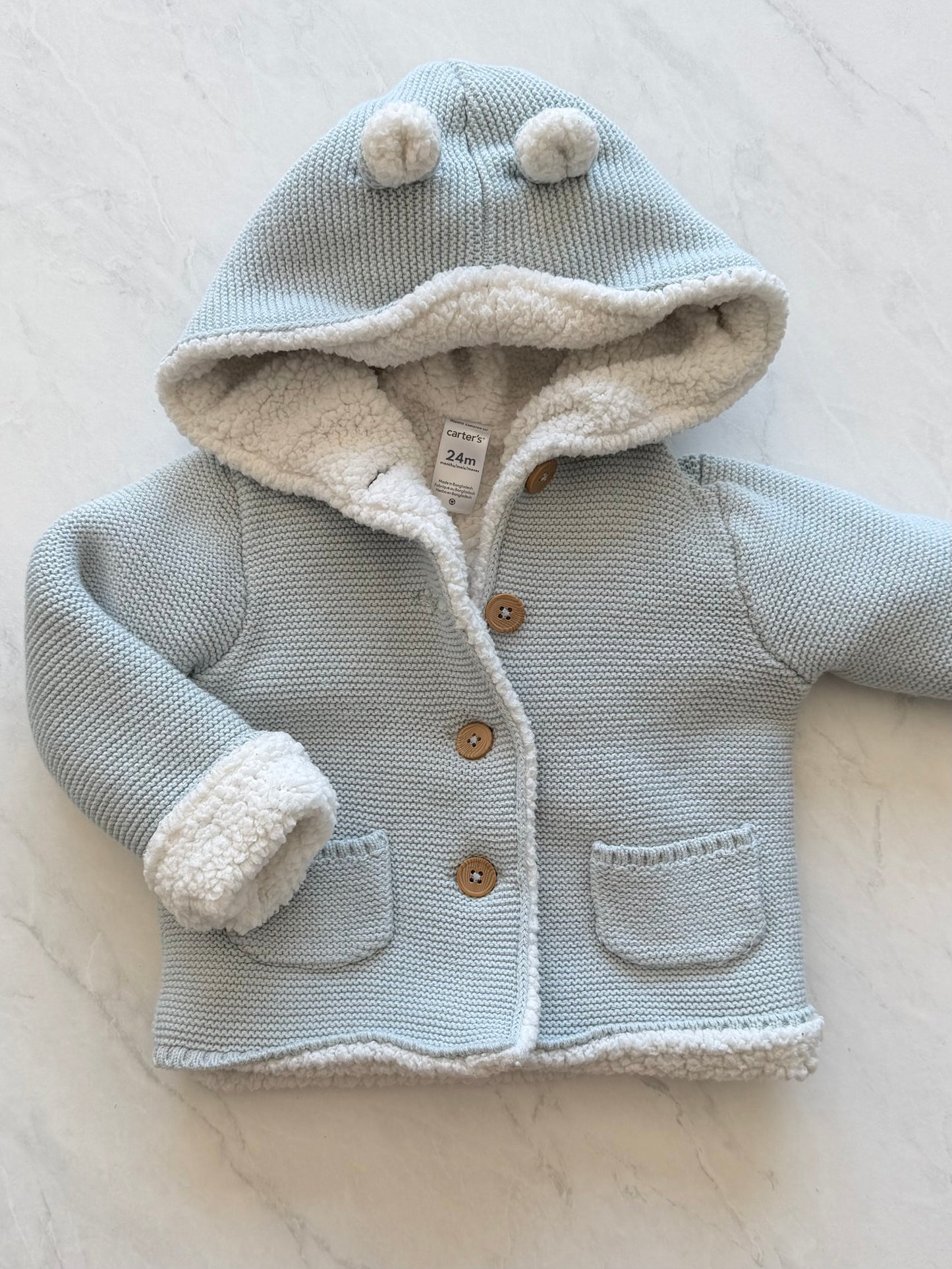 Veste doublée en sherpa - Carters - 24 mois