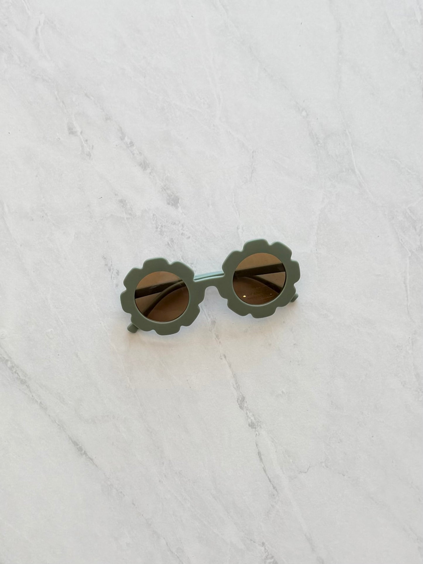 Lunette de soleil fleur - Sauge