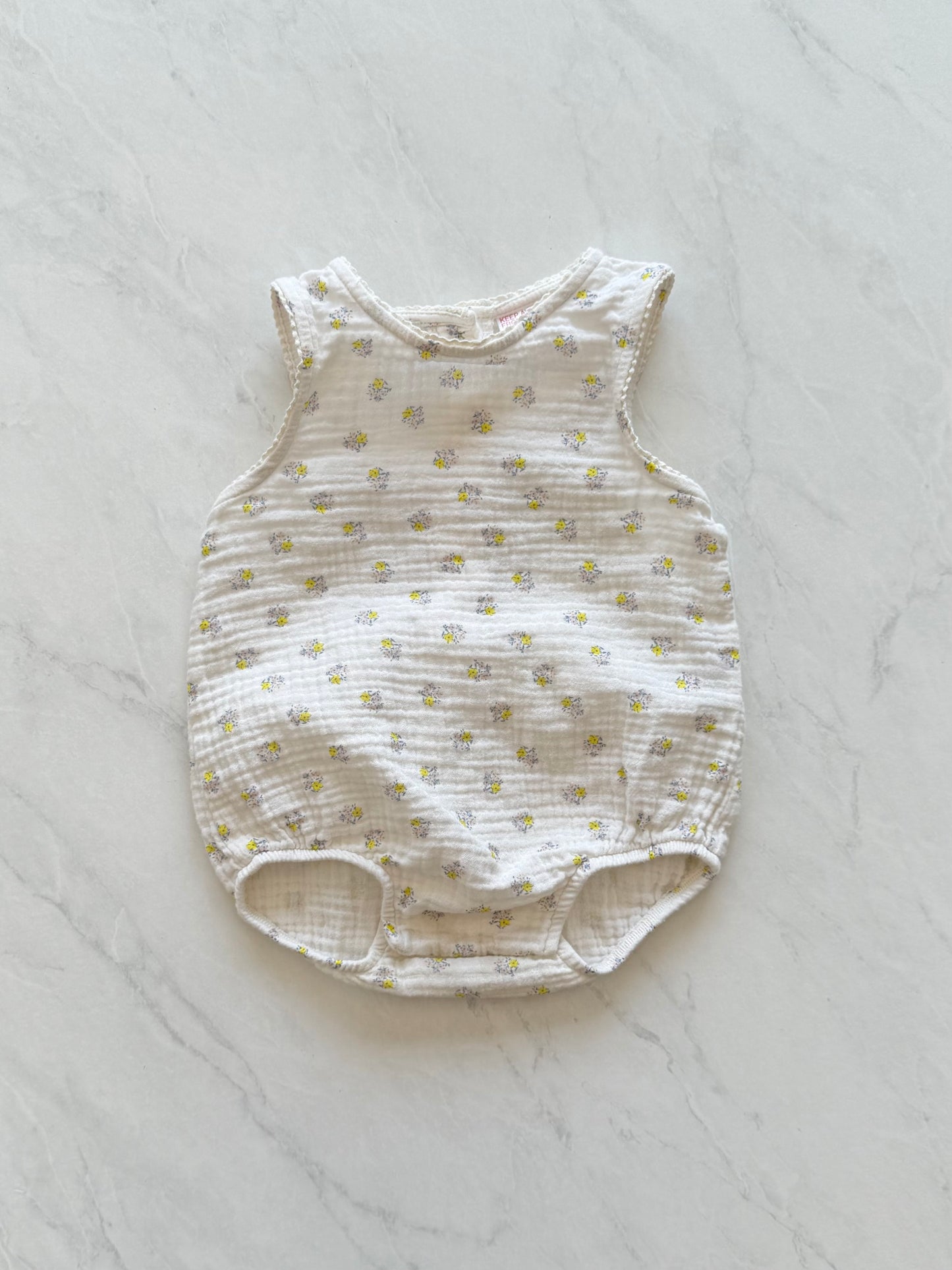 Barboteuse en coton mousseline - Zara - 9-12 mois