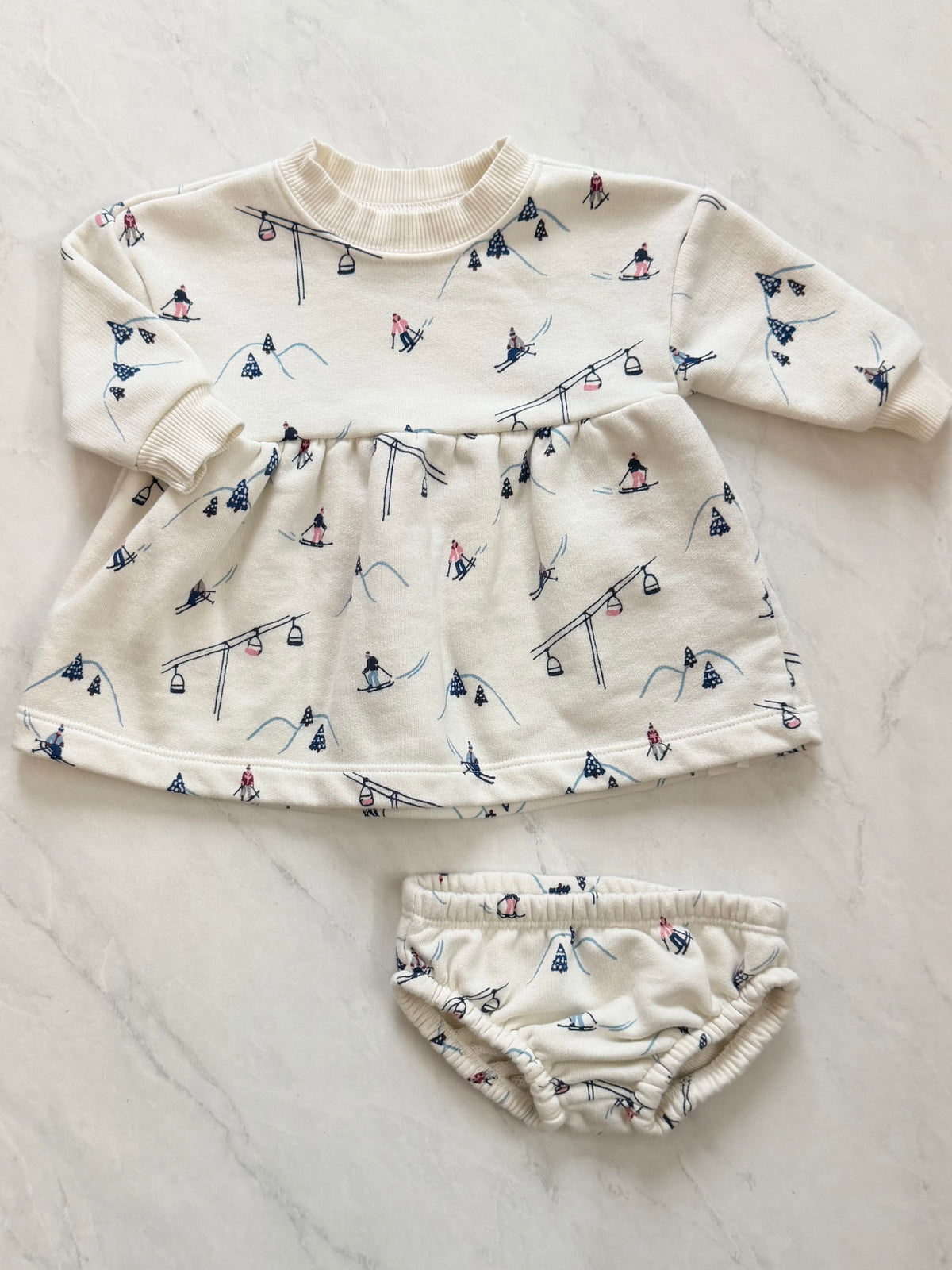 Ensemble en coton ouaté - Carter’s - 3 mois