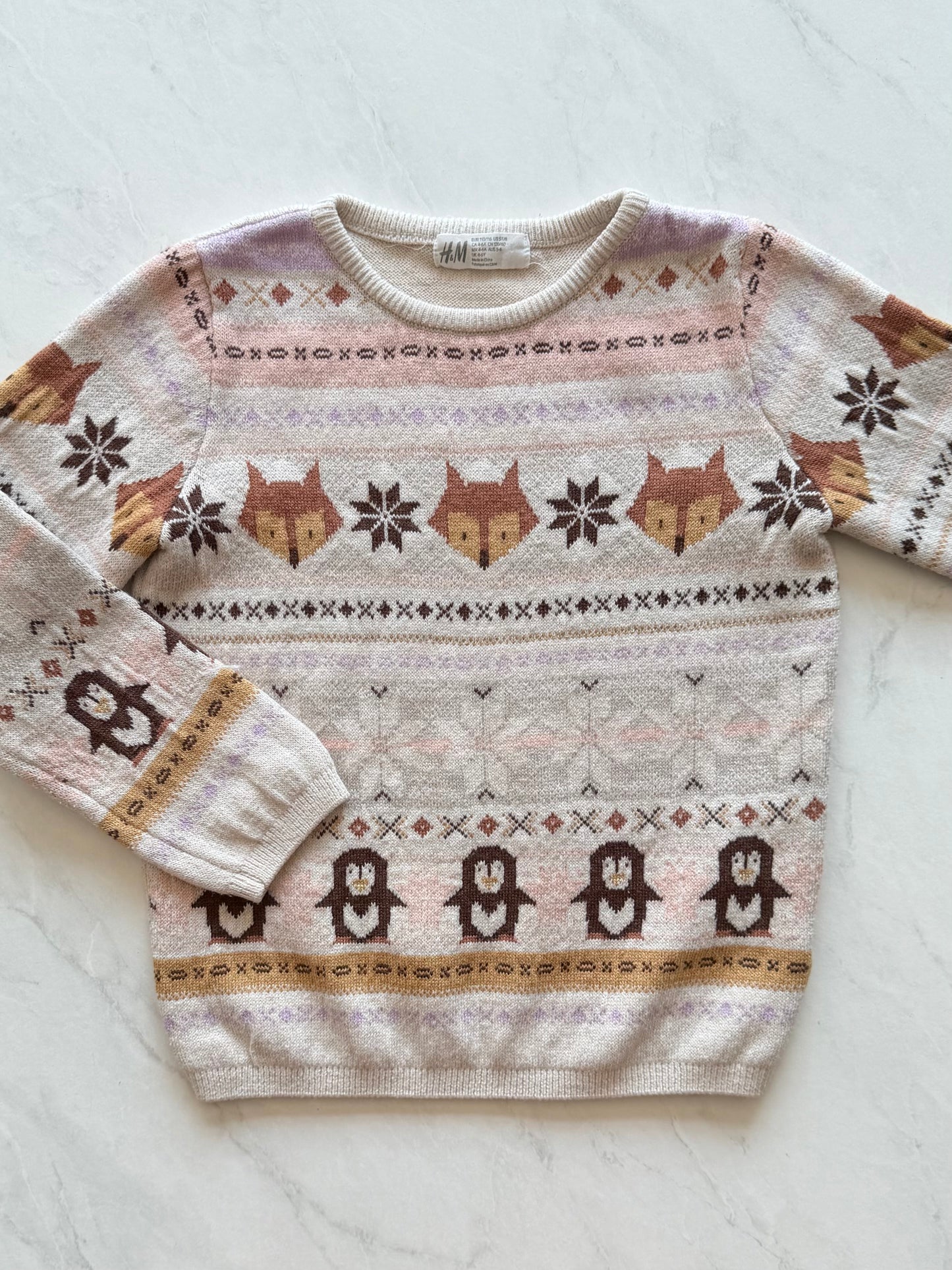 Pull en mailles - H&M - 4-6 ans