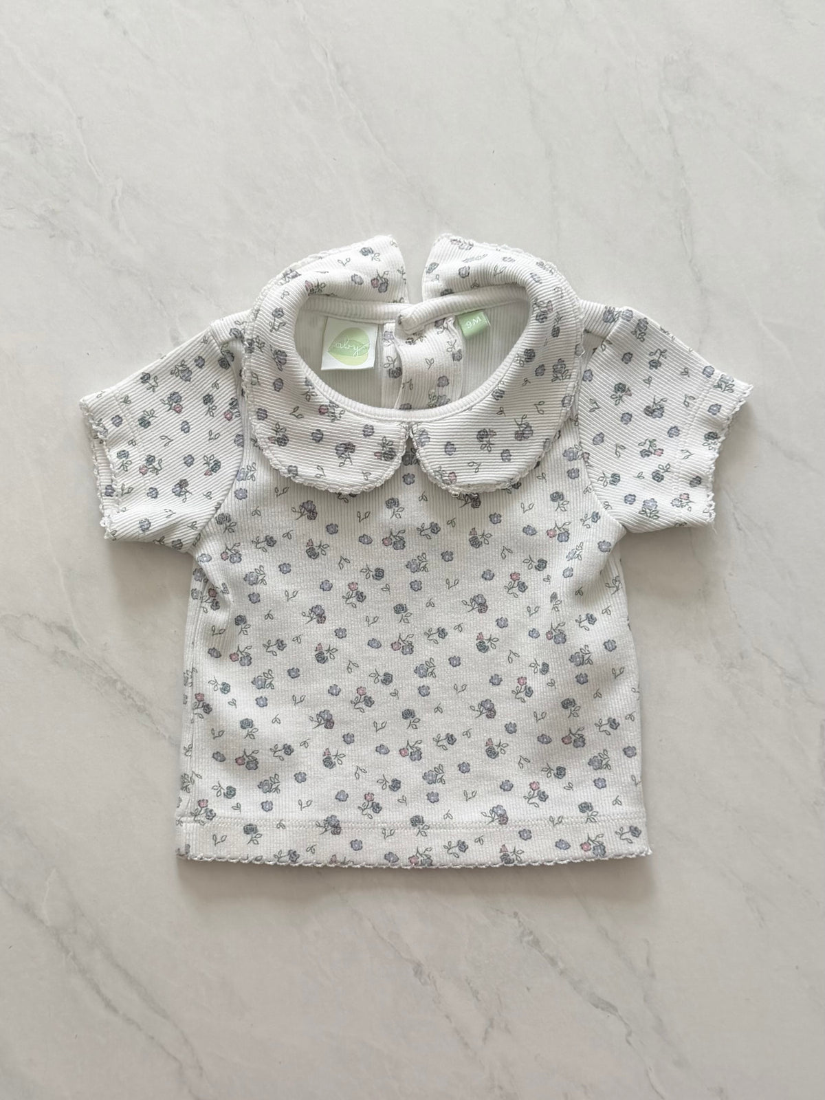 T-shirt côtelé - Aby - 9 mois