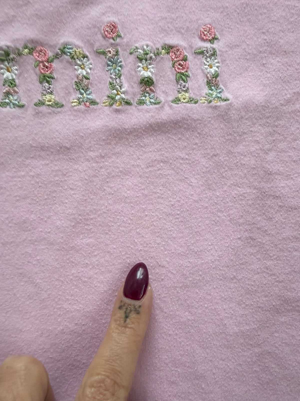 *Imparfait* T-shirt - Petite pivoine - 4 ans
