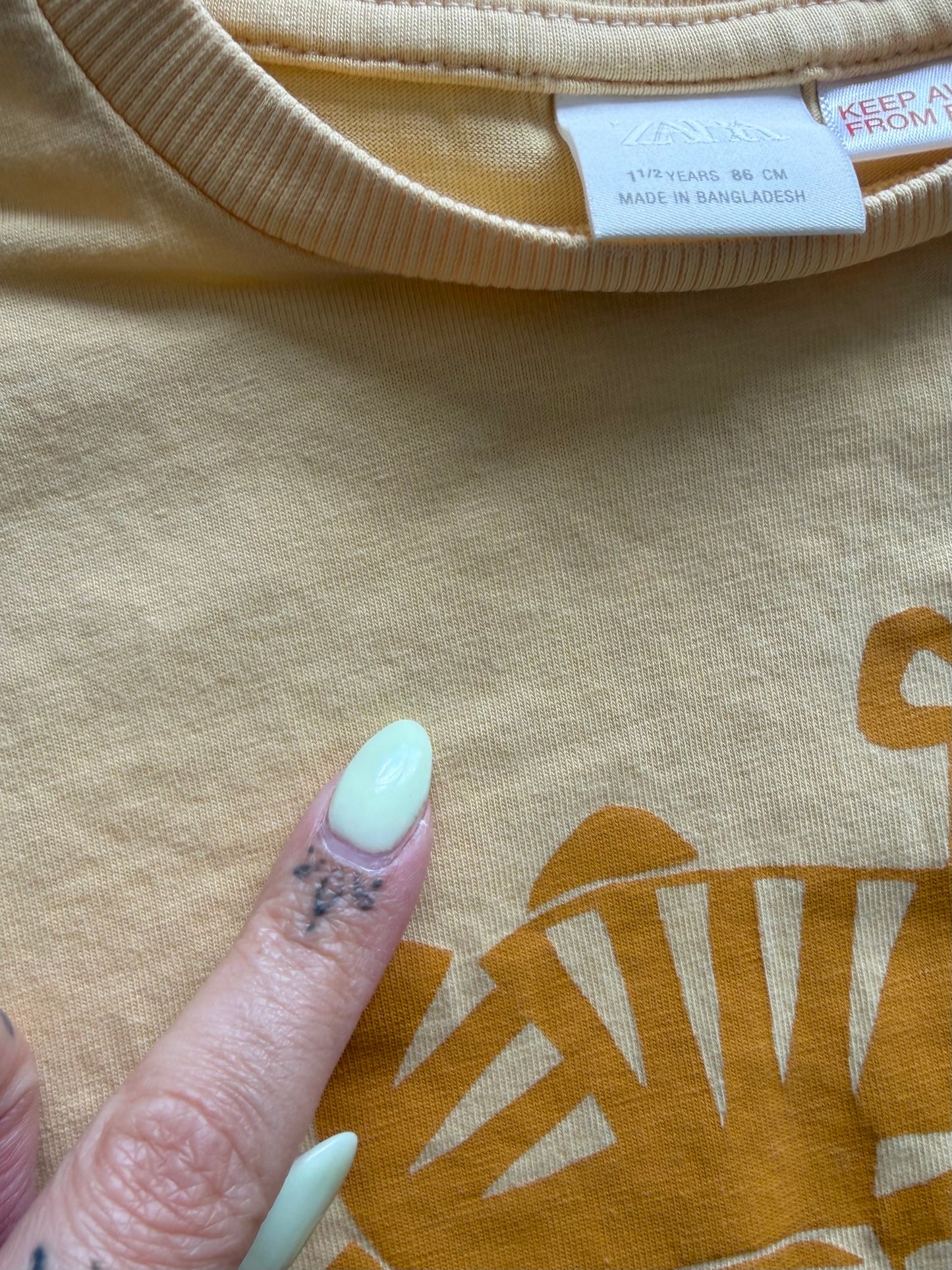 *Imparfait* T-shirt - Zara - 18 mois