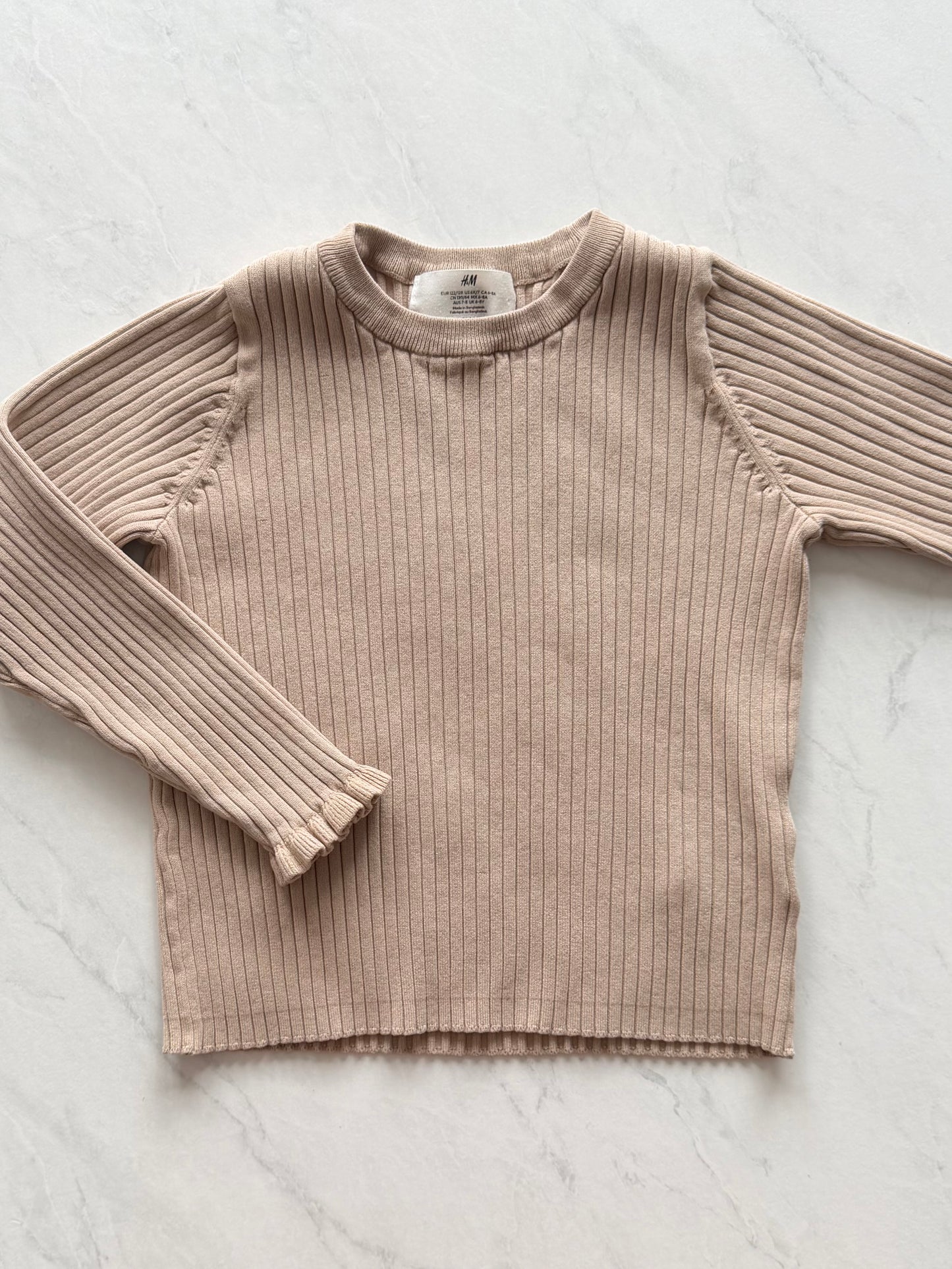 Chandail en petites mailles - H&M - 6-8 ans