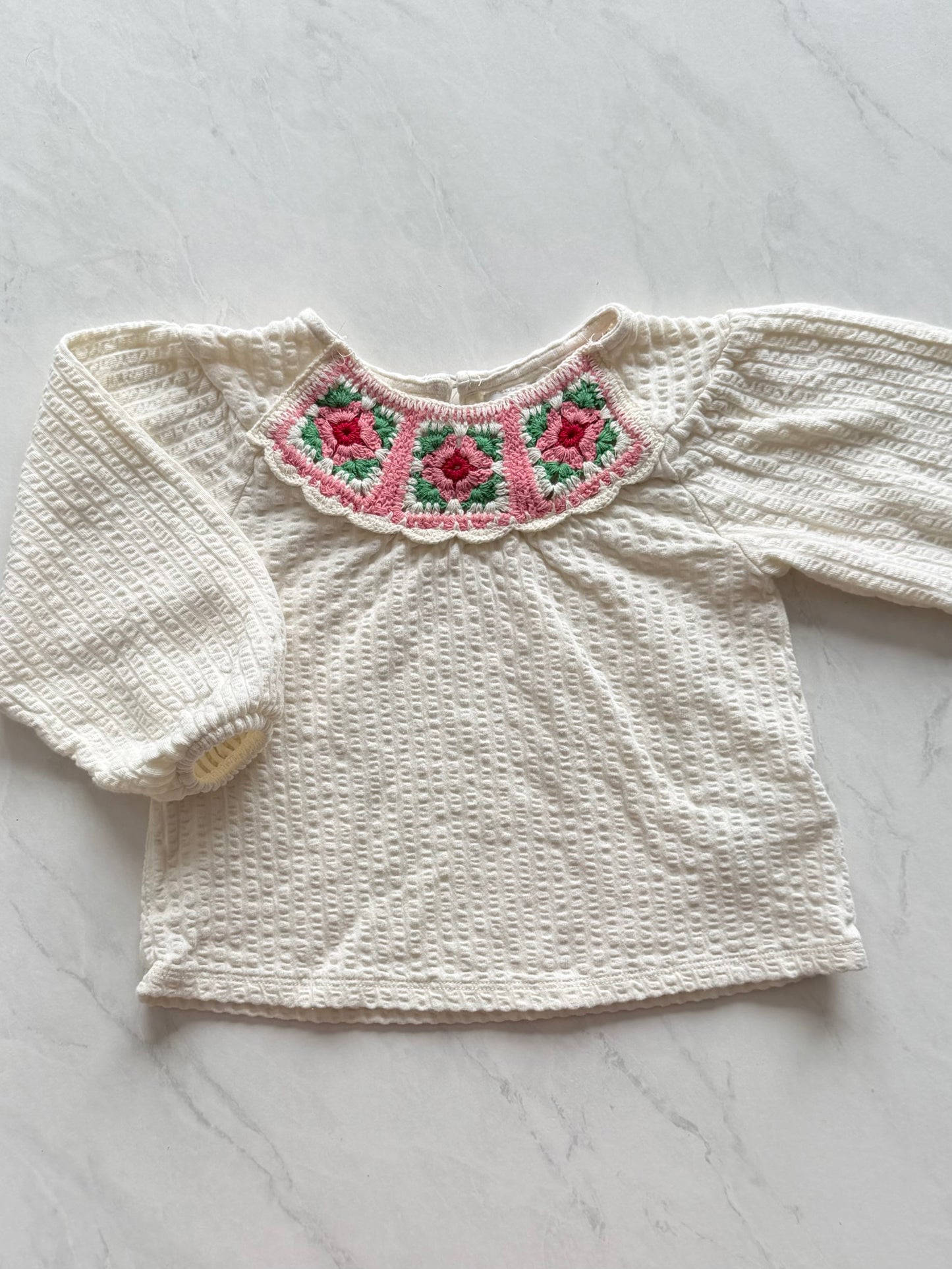 Blouse manches longues - Zara - 4 ans