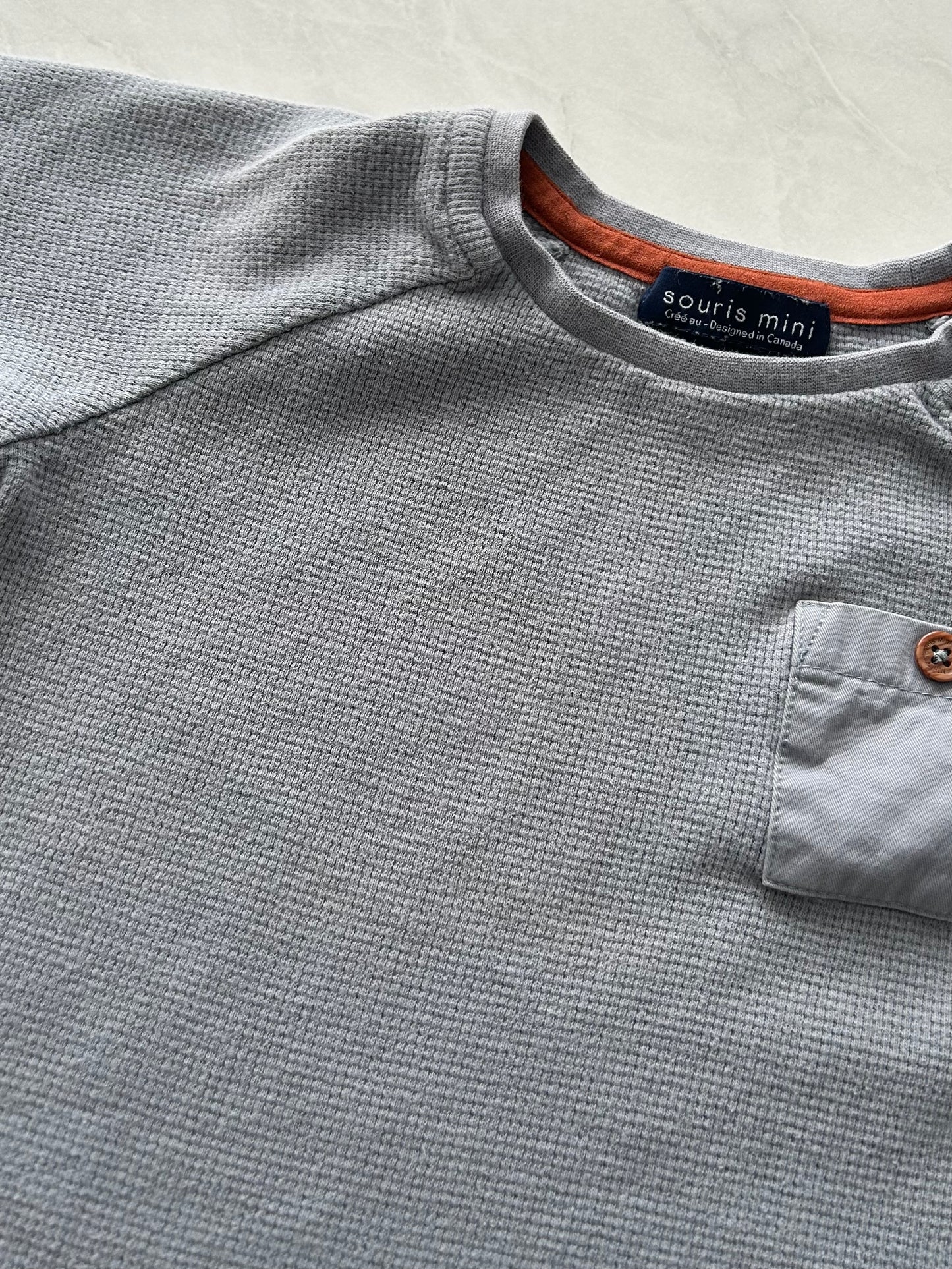 *Imparfait* Chandail en tissus gaufré - Souris Mini - 18-24 mois