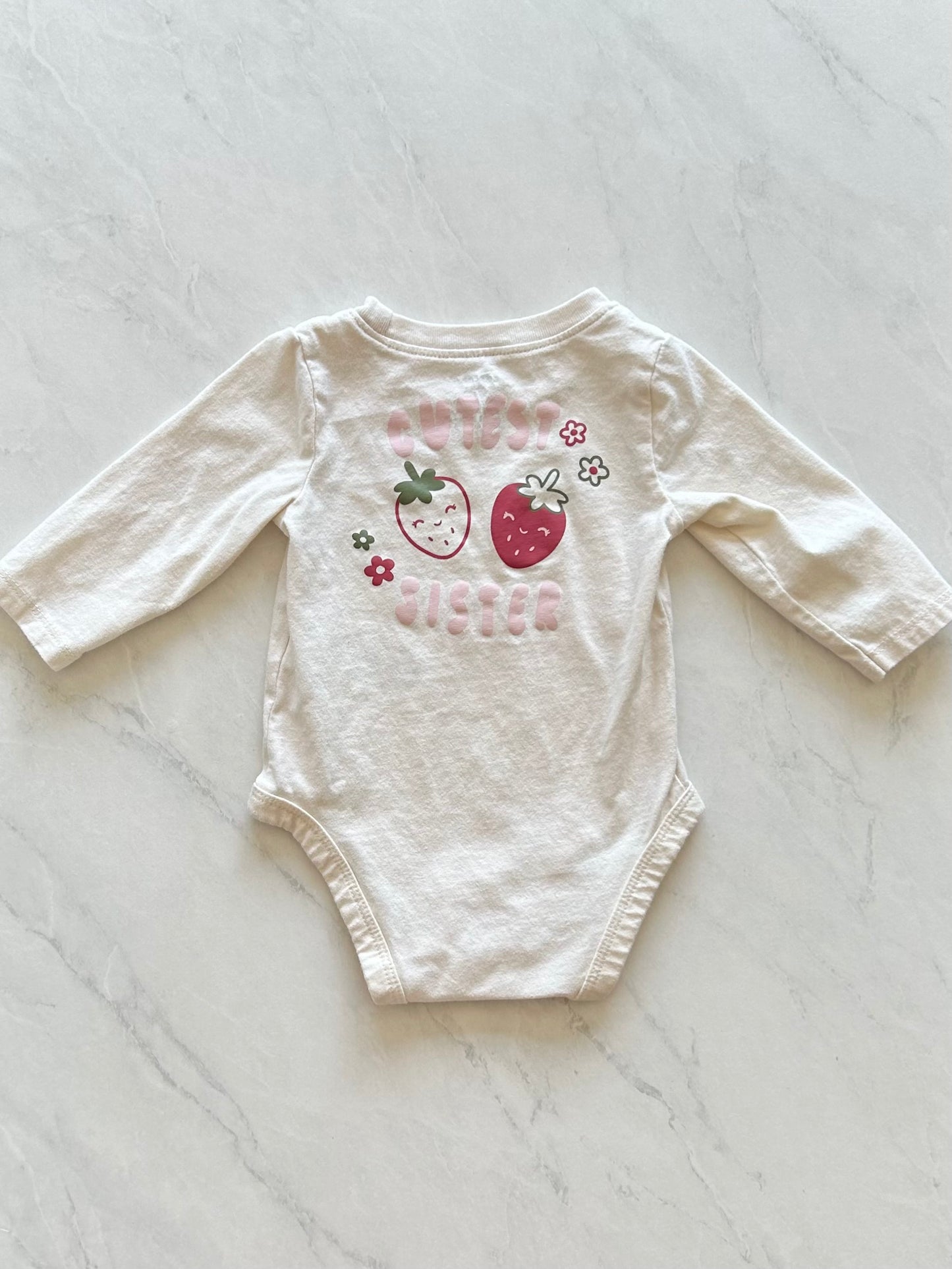 Cache couche manches longues - Carters - 3 mois (voir dos)