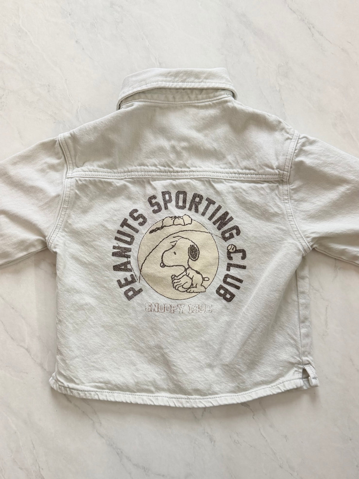 Veste en jeans - Zara X Peanuts - 2-3 ans (étiquette coupée)