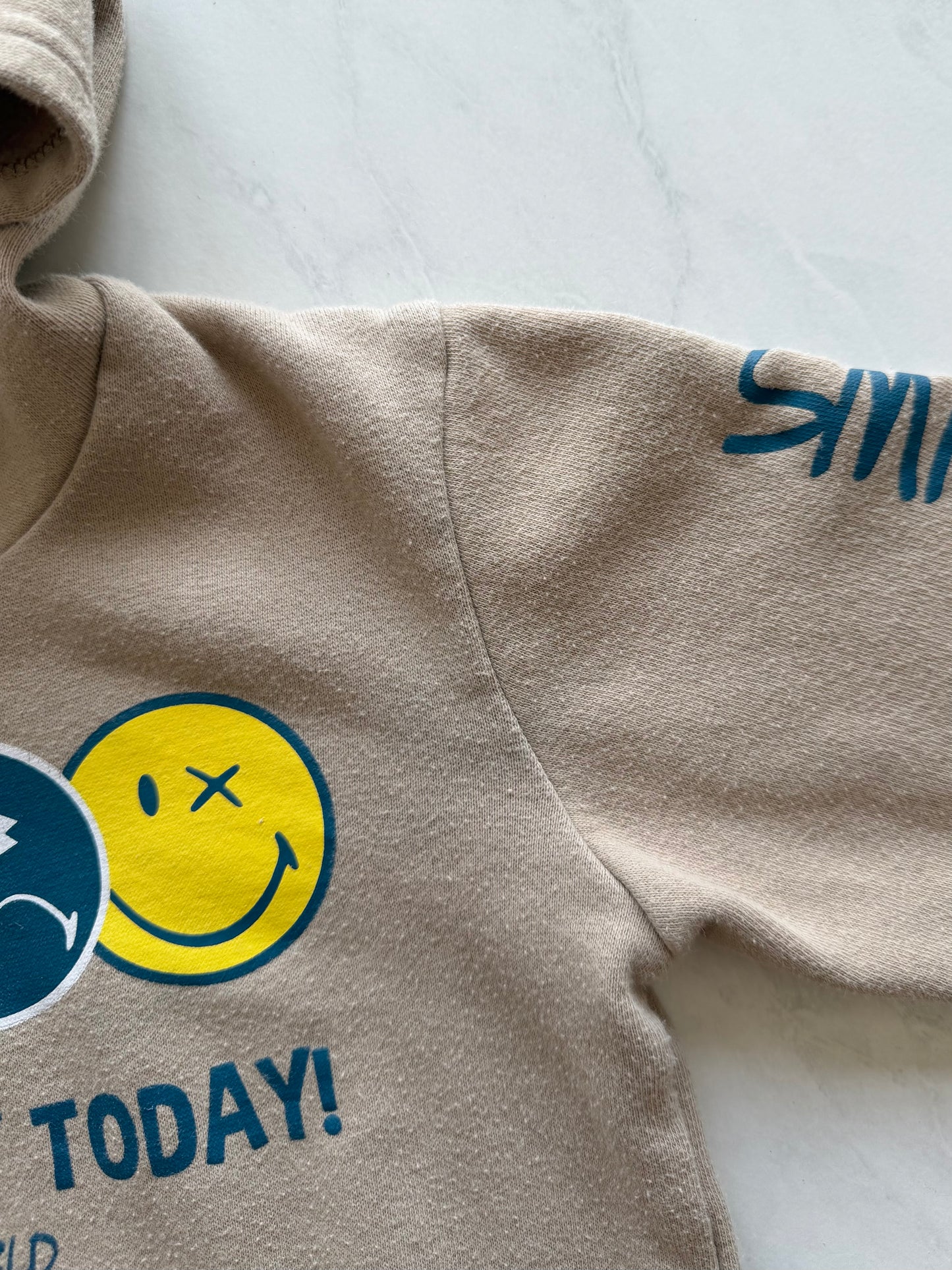 Coton ouaté - Smiley World - 5T (légèrement mousseux)