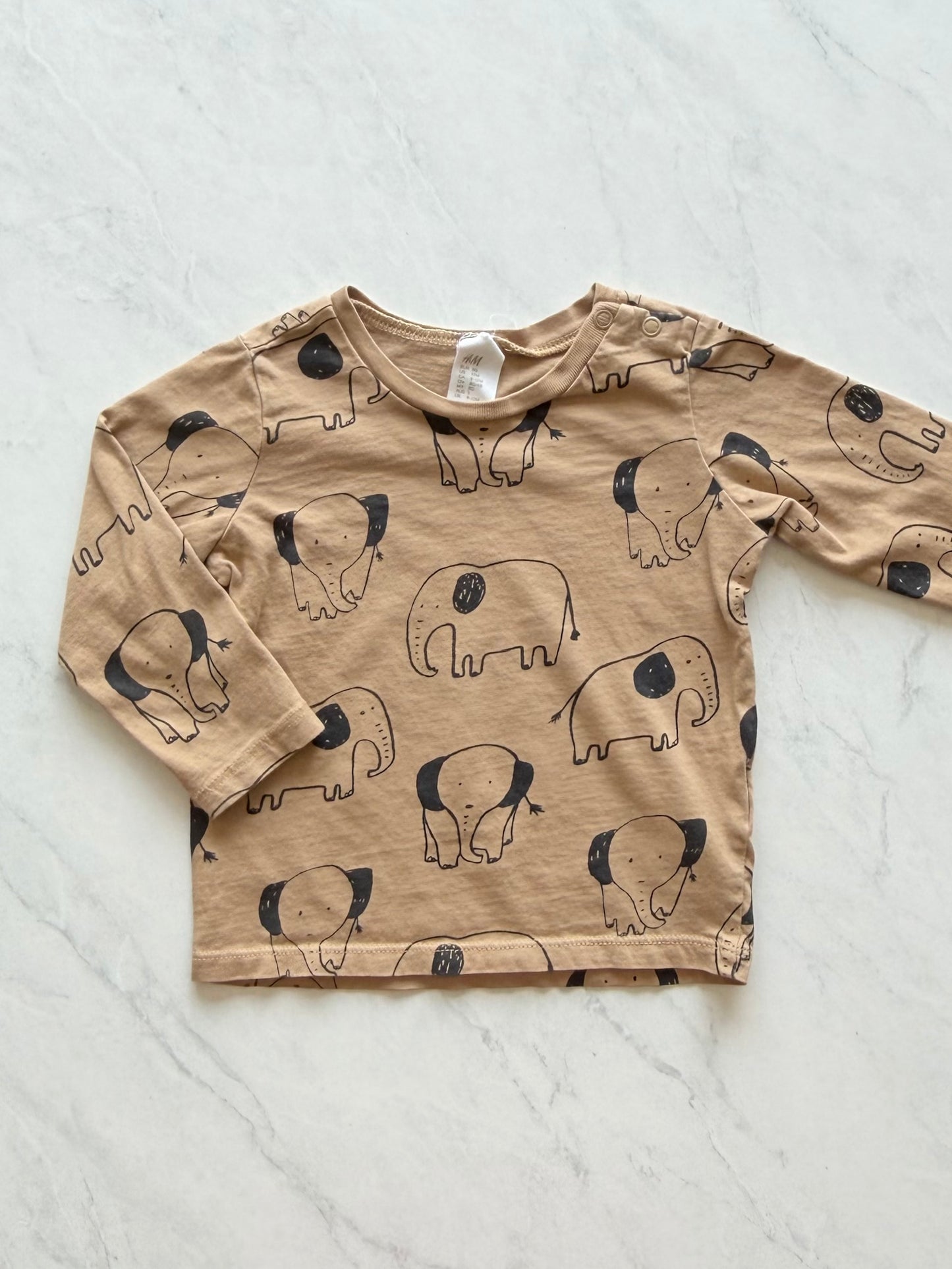 Chandail manches longues - H&M - 9-12 mois