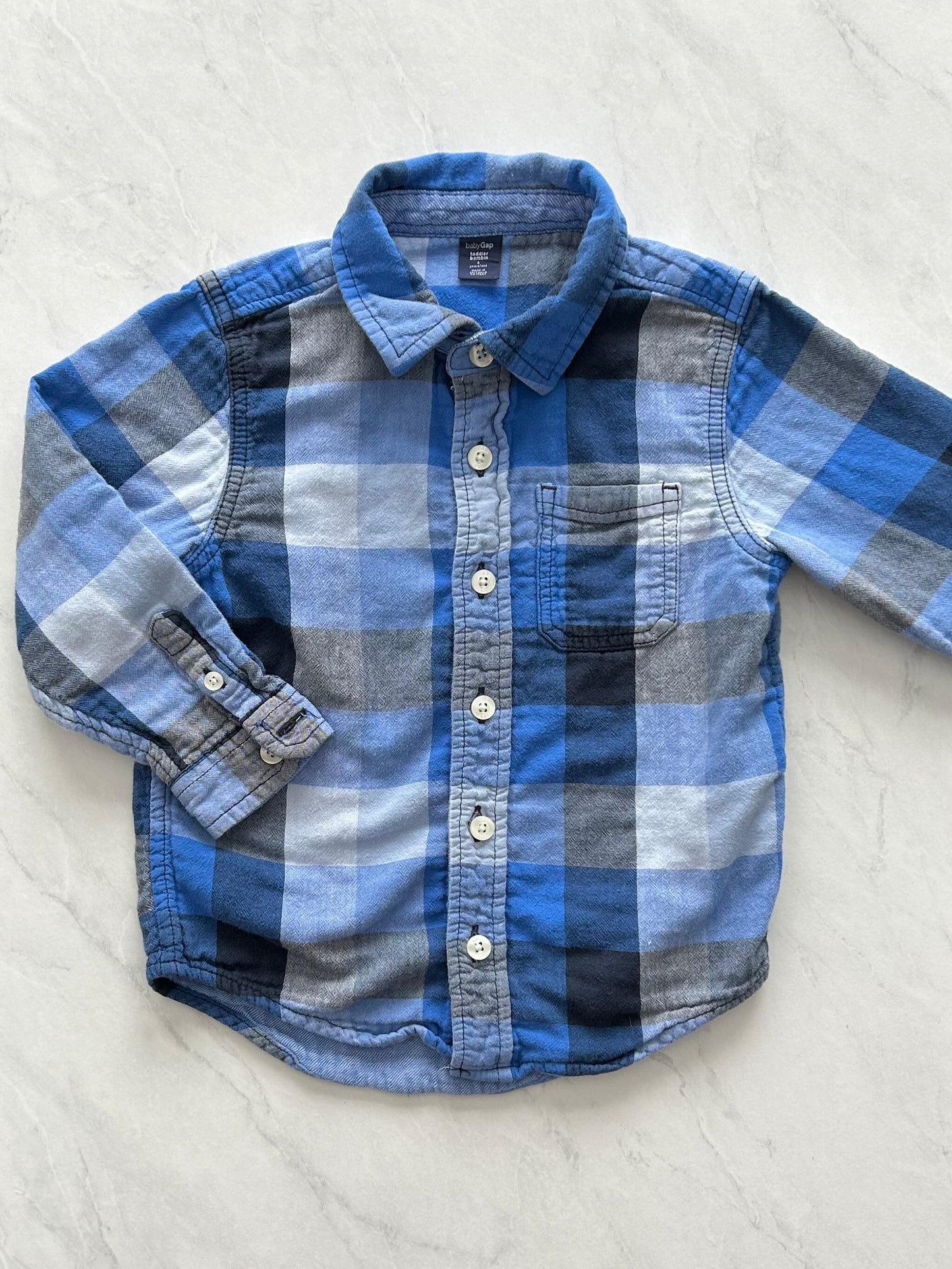 Chemise manches longues - Baby Gap - 4 ans