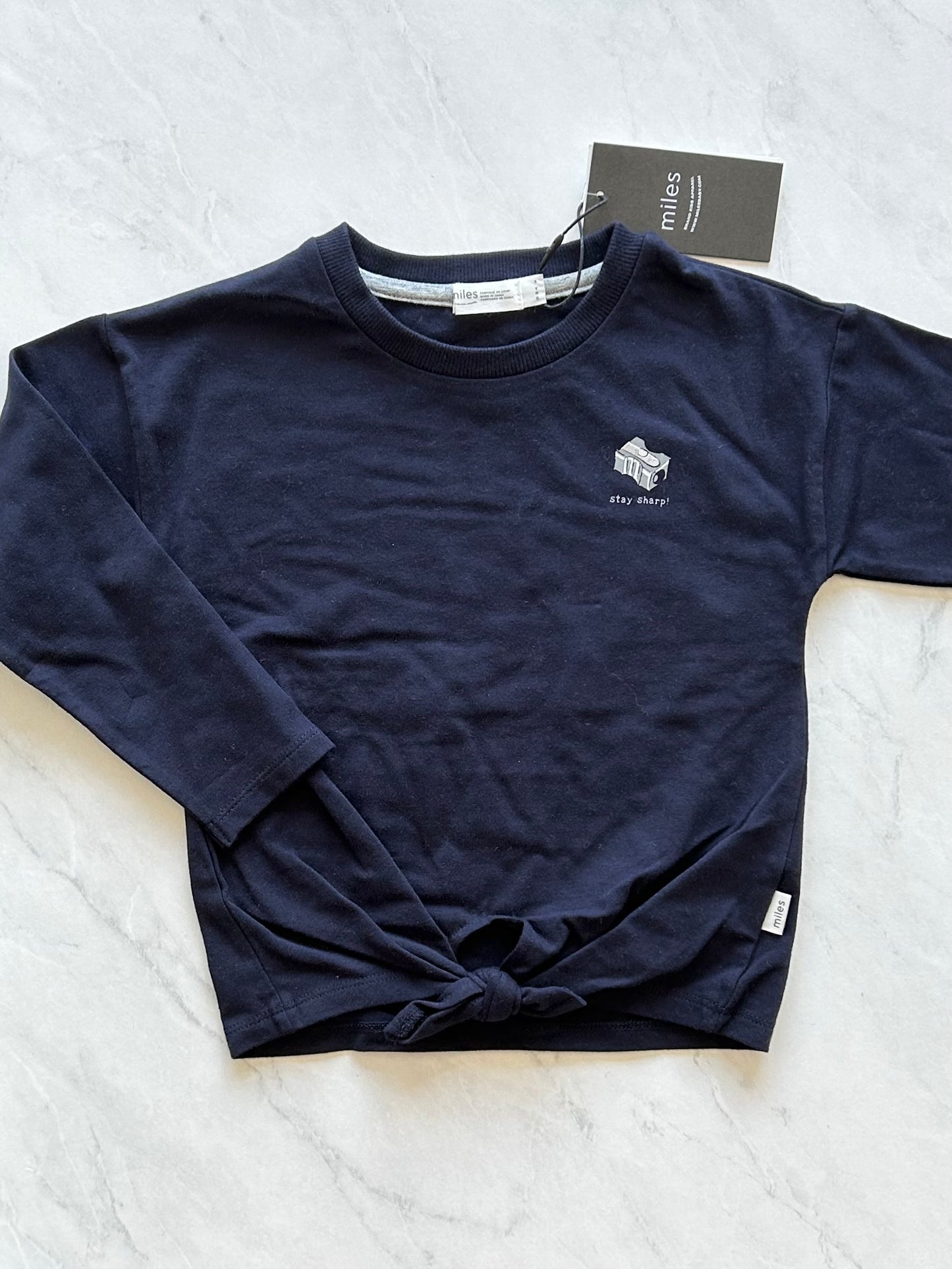 NEUF Chandail manches longues - Miles - 3 ans