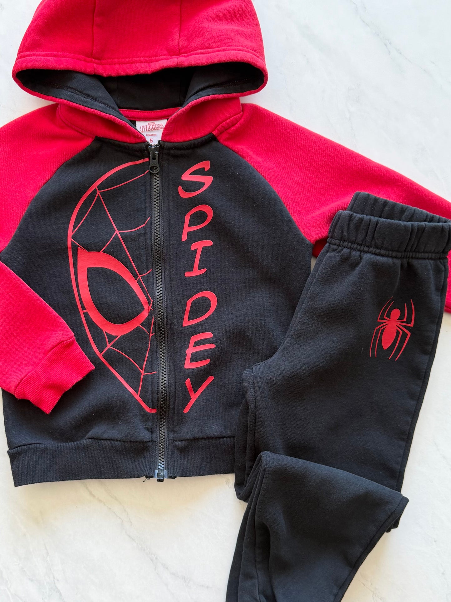 Ensemble en coton ouaté - Marvel - 5 ans