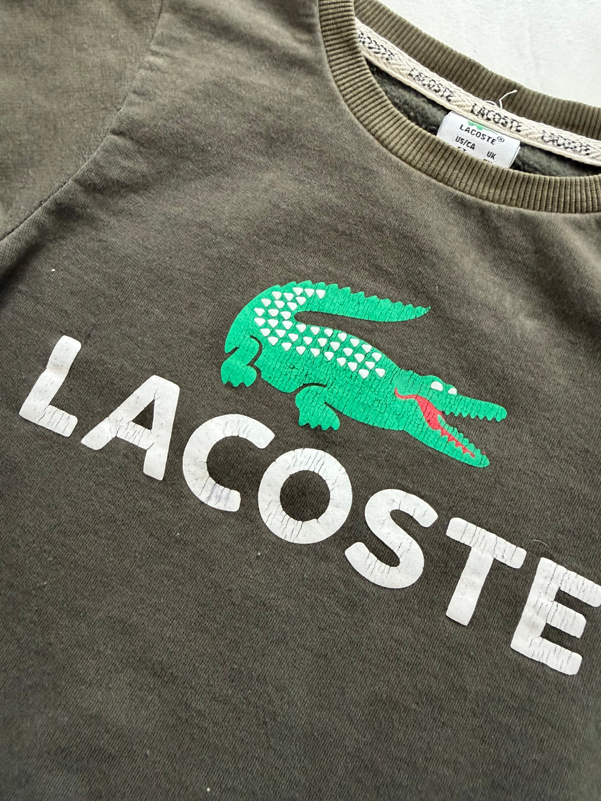 *Imparfait* Crewneck - Lacoste - 6 ans (fait petit)