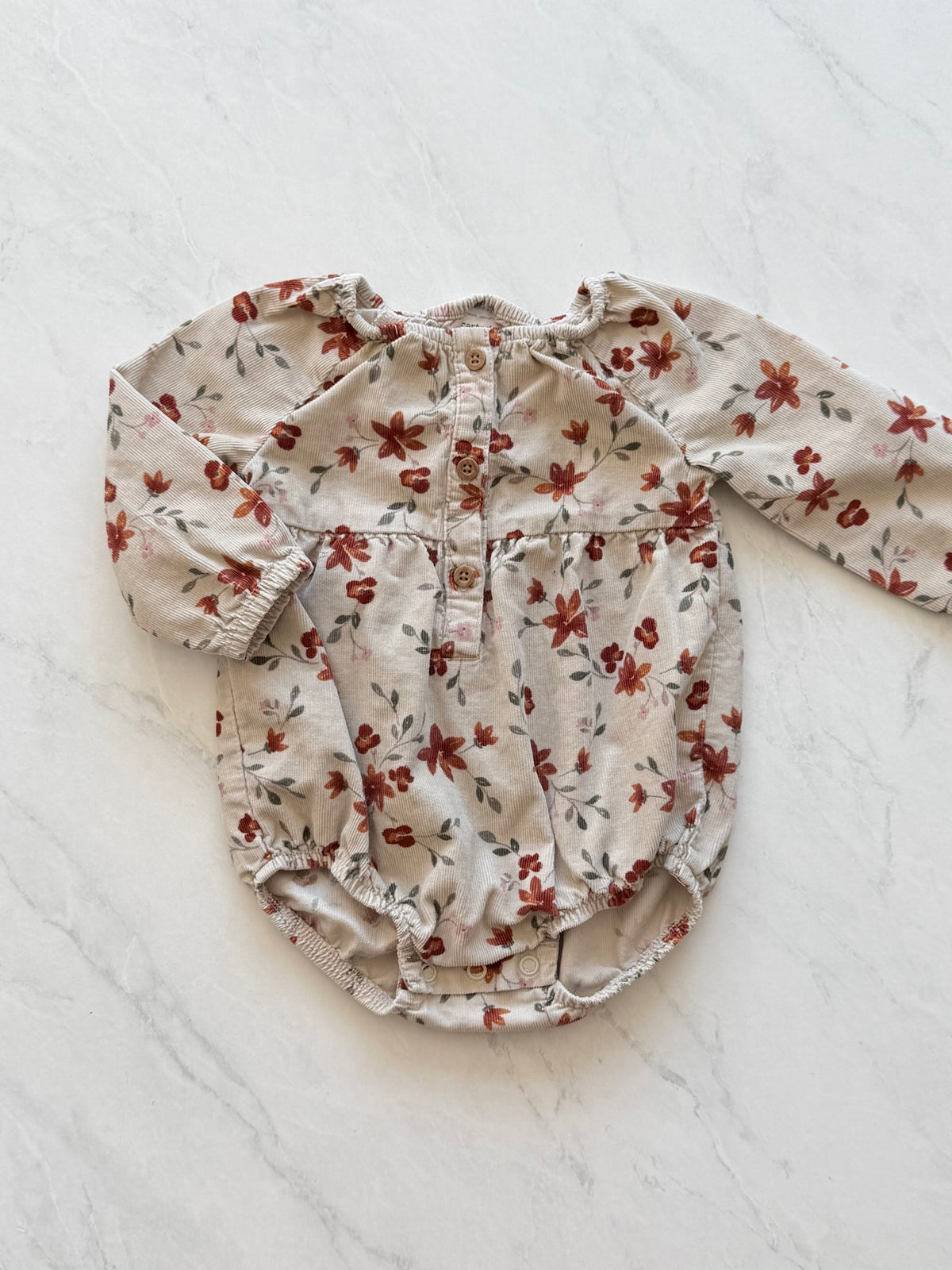 Barboteuse en corduroy - Carters - 6 mois