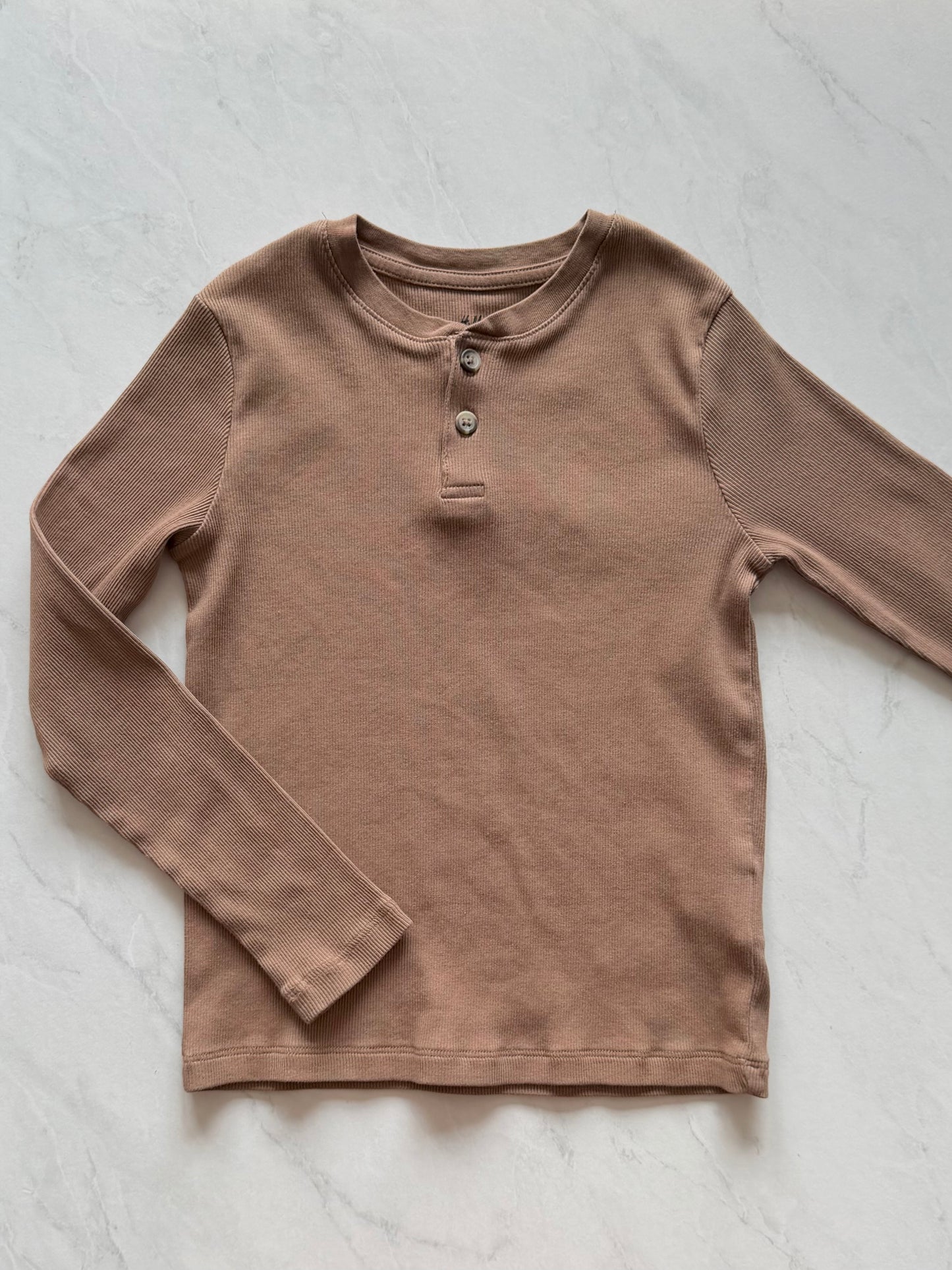 Chandail côtelé - H&M - 6-8 ans