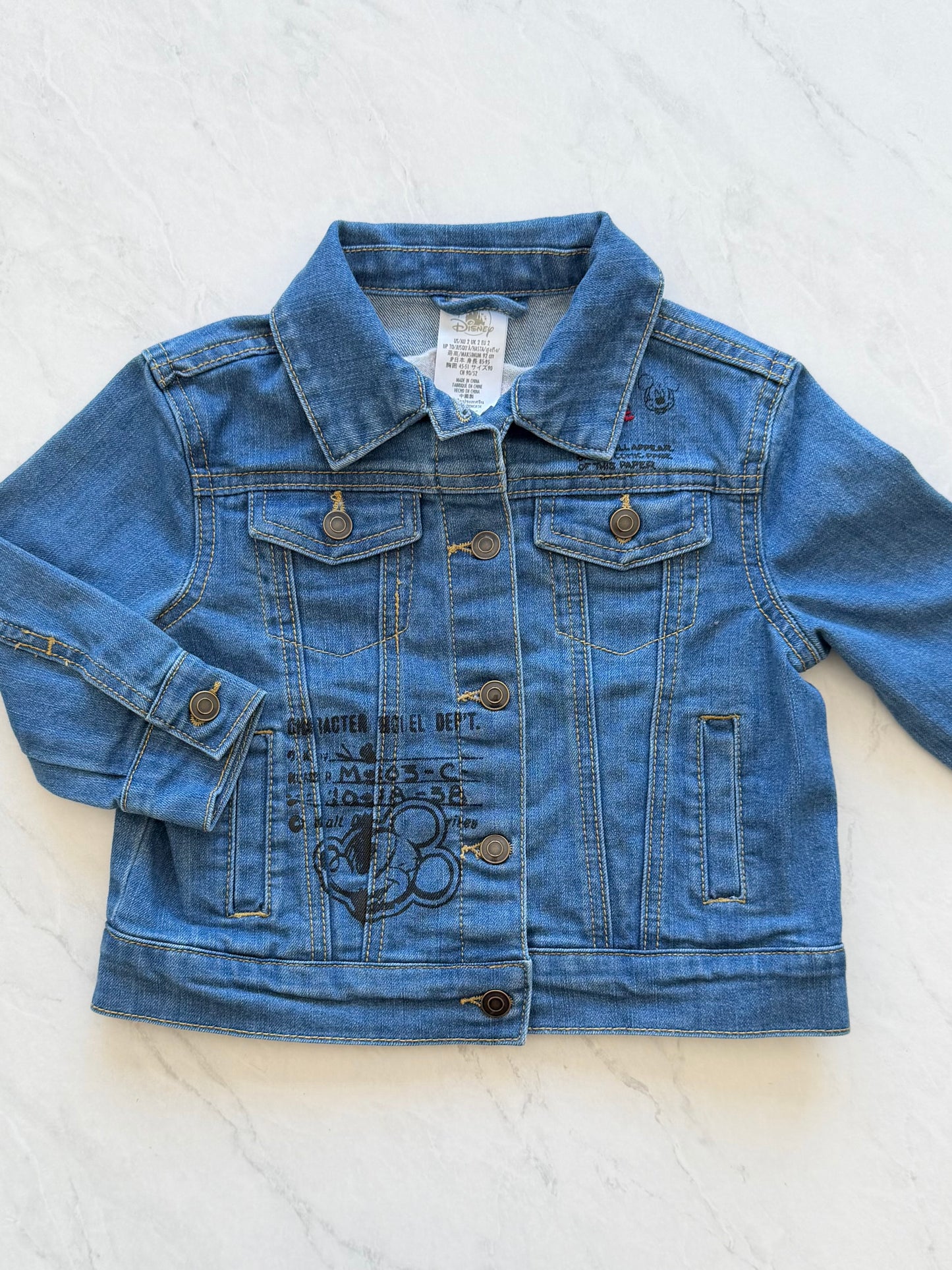 Manteau de jeans - Disney - 2 ans